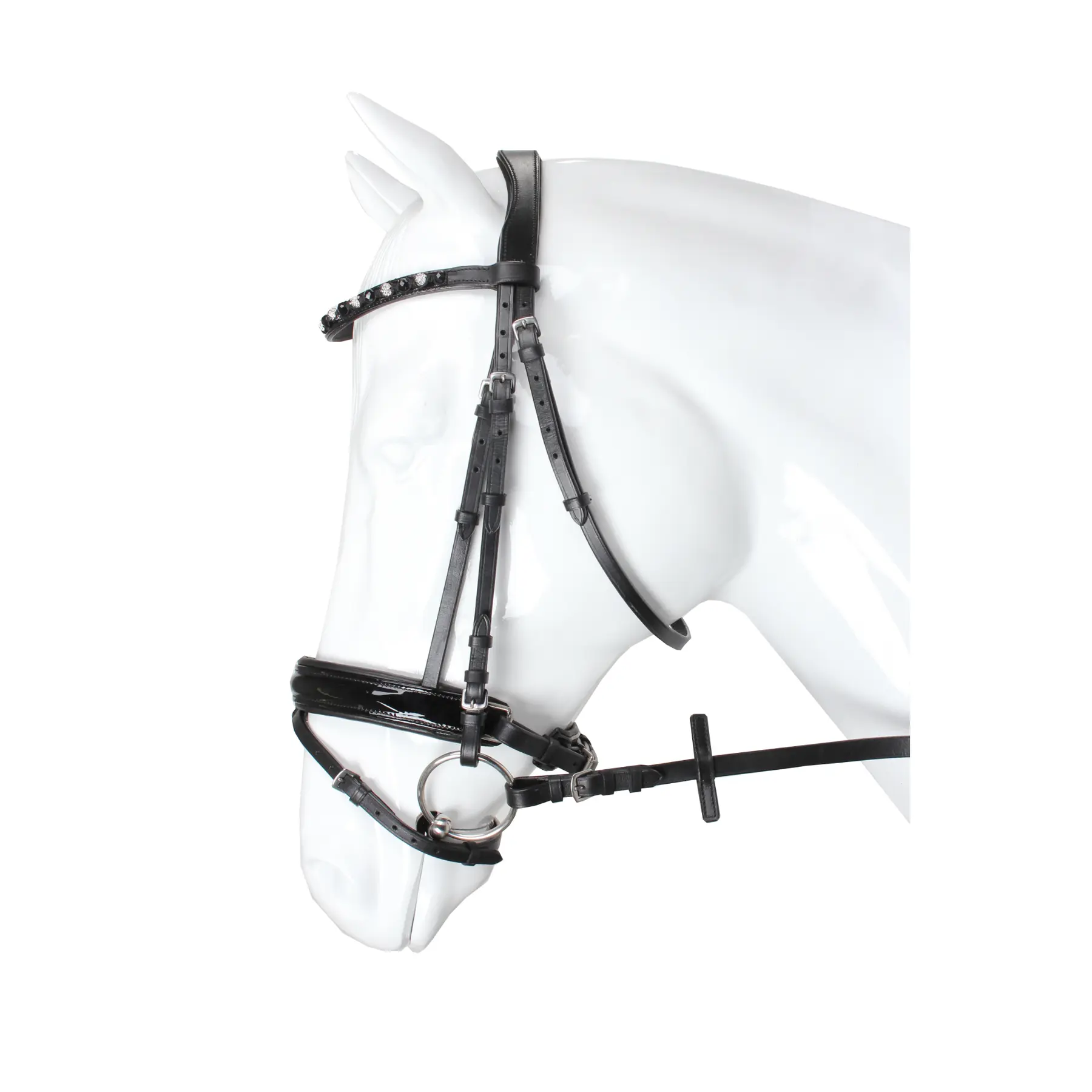 Horka Noir Bridles Flamingo