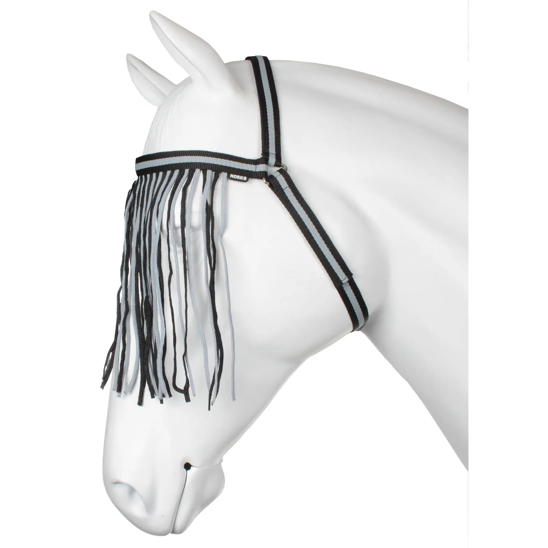 Horka Noir Anti-Fly Browband