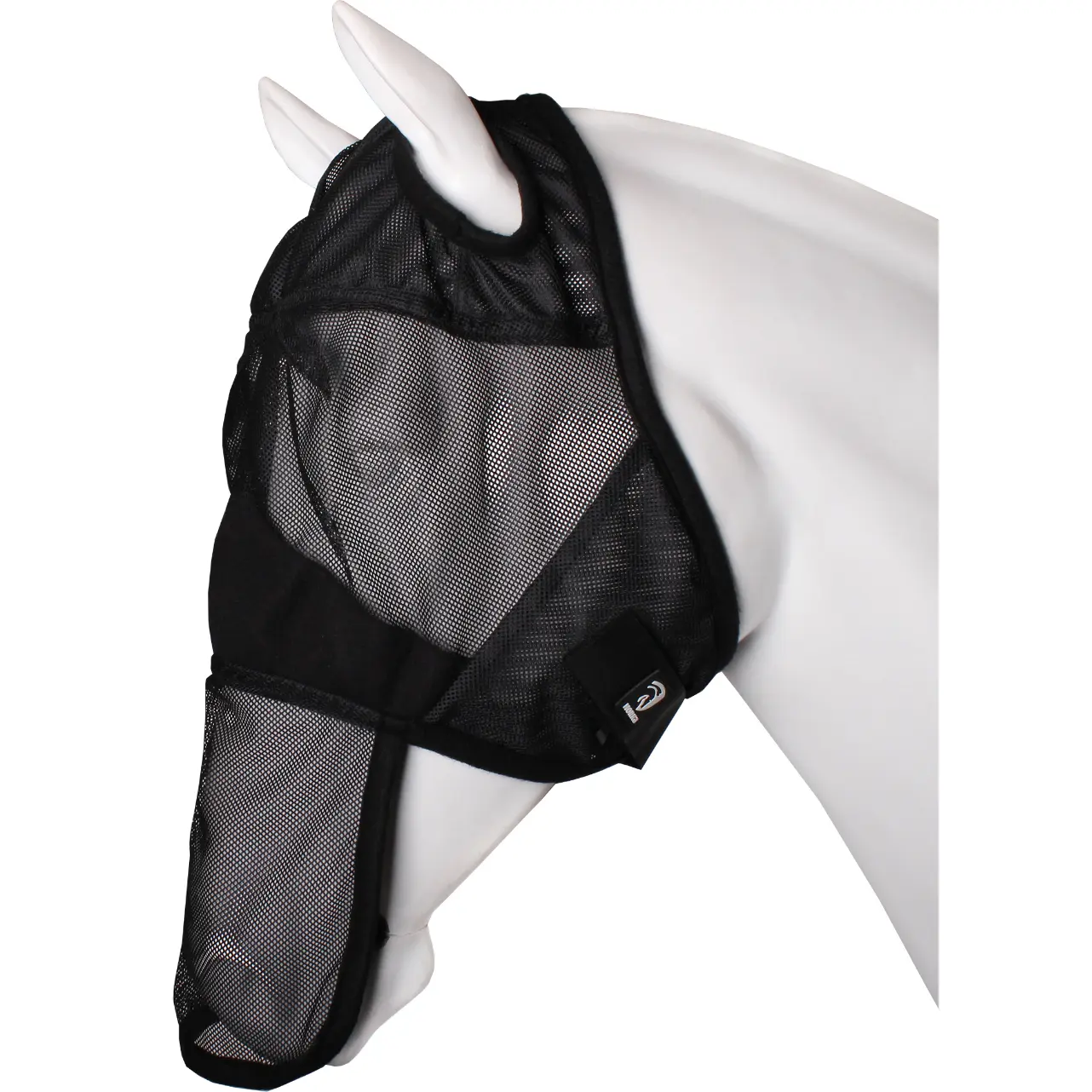 Comparer les prix de Masque anti-mouches pour cheval en maille doux Horka