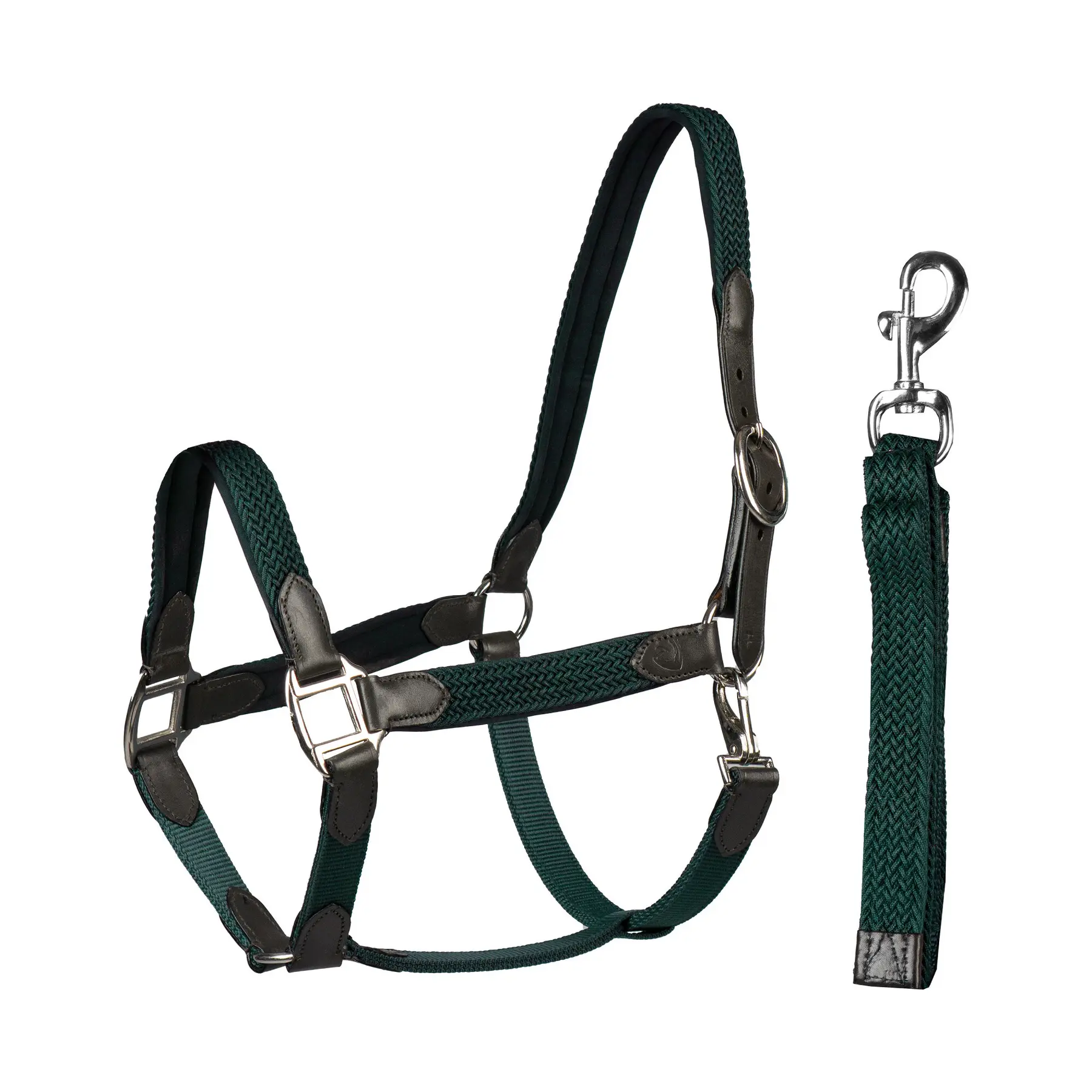 Horka Marron Leather Halter For Horse