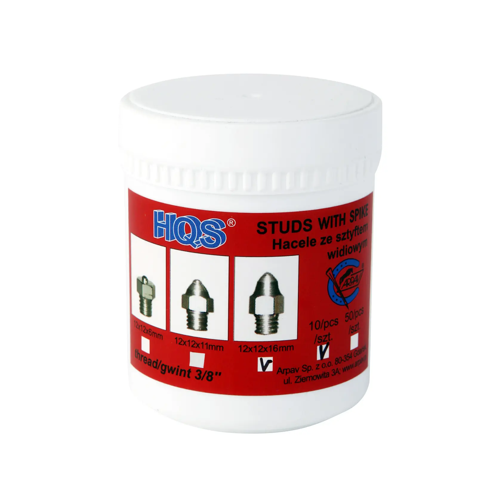 Horka Argenté Pack Of 10 Spikes