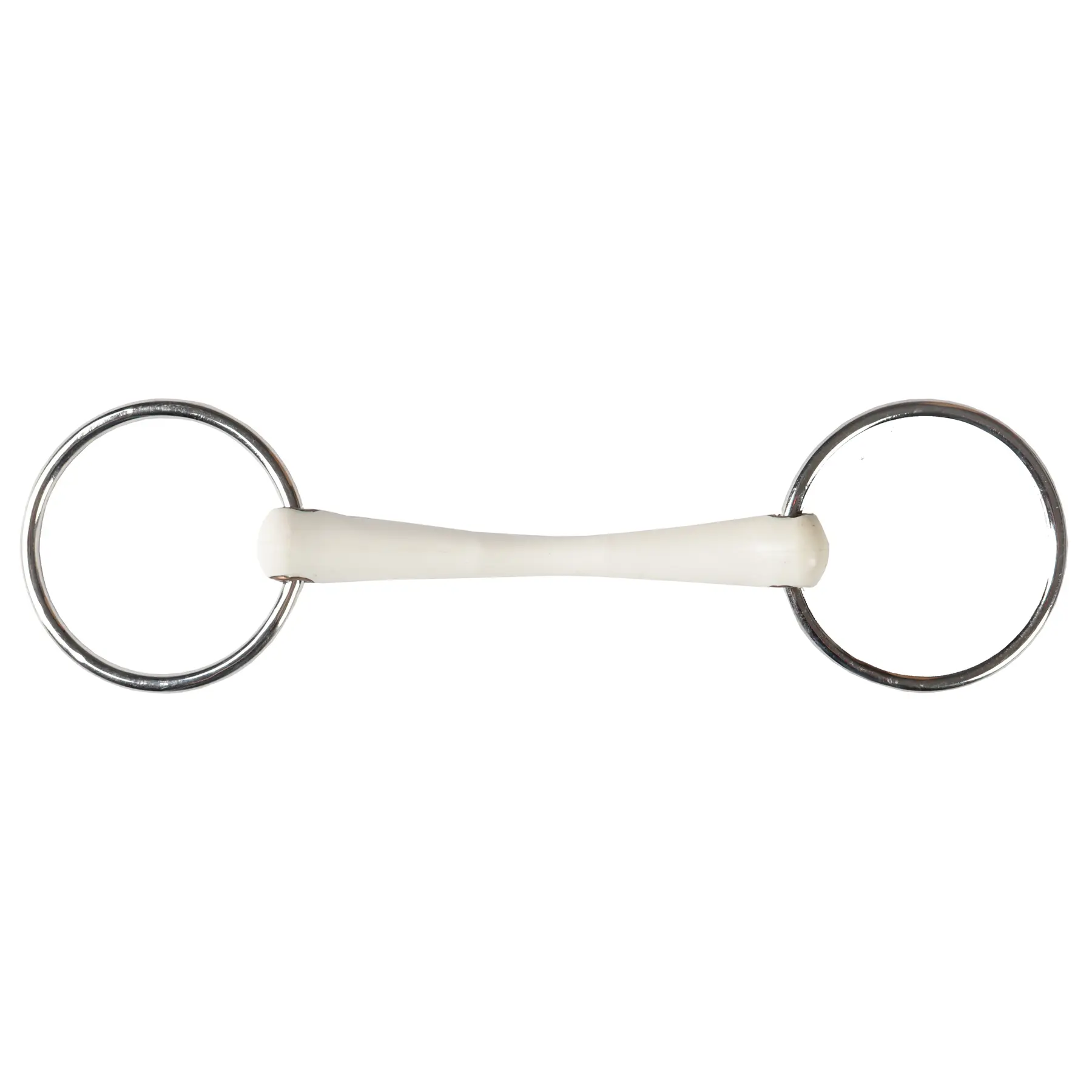 Comparer les prix de Mors flexible 2 anneaux pour cheval Horka