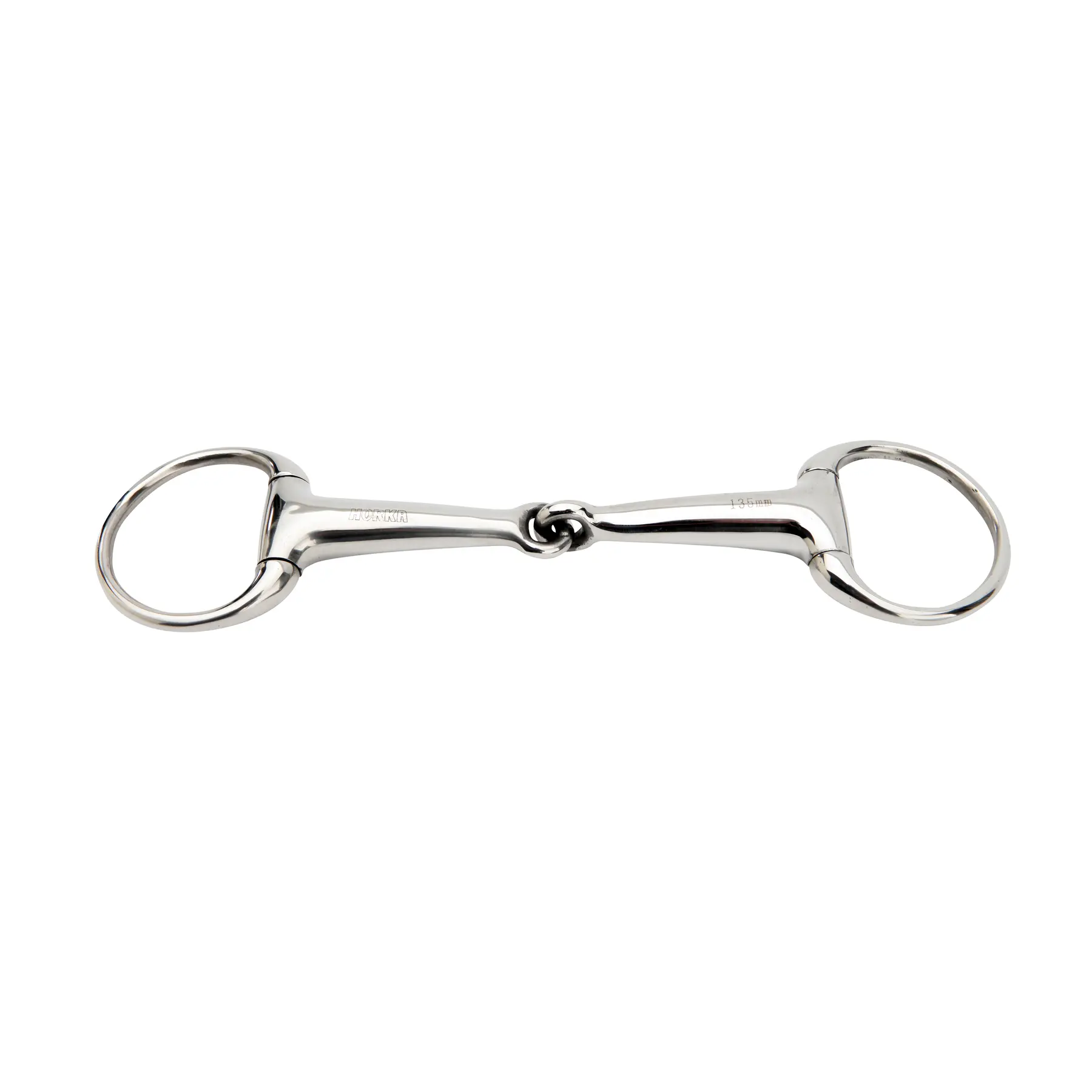 Horka Argenté 2 Hollow Rings Horse Bit