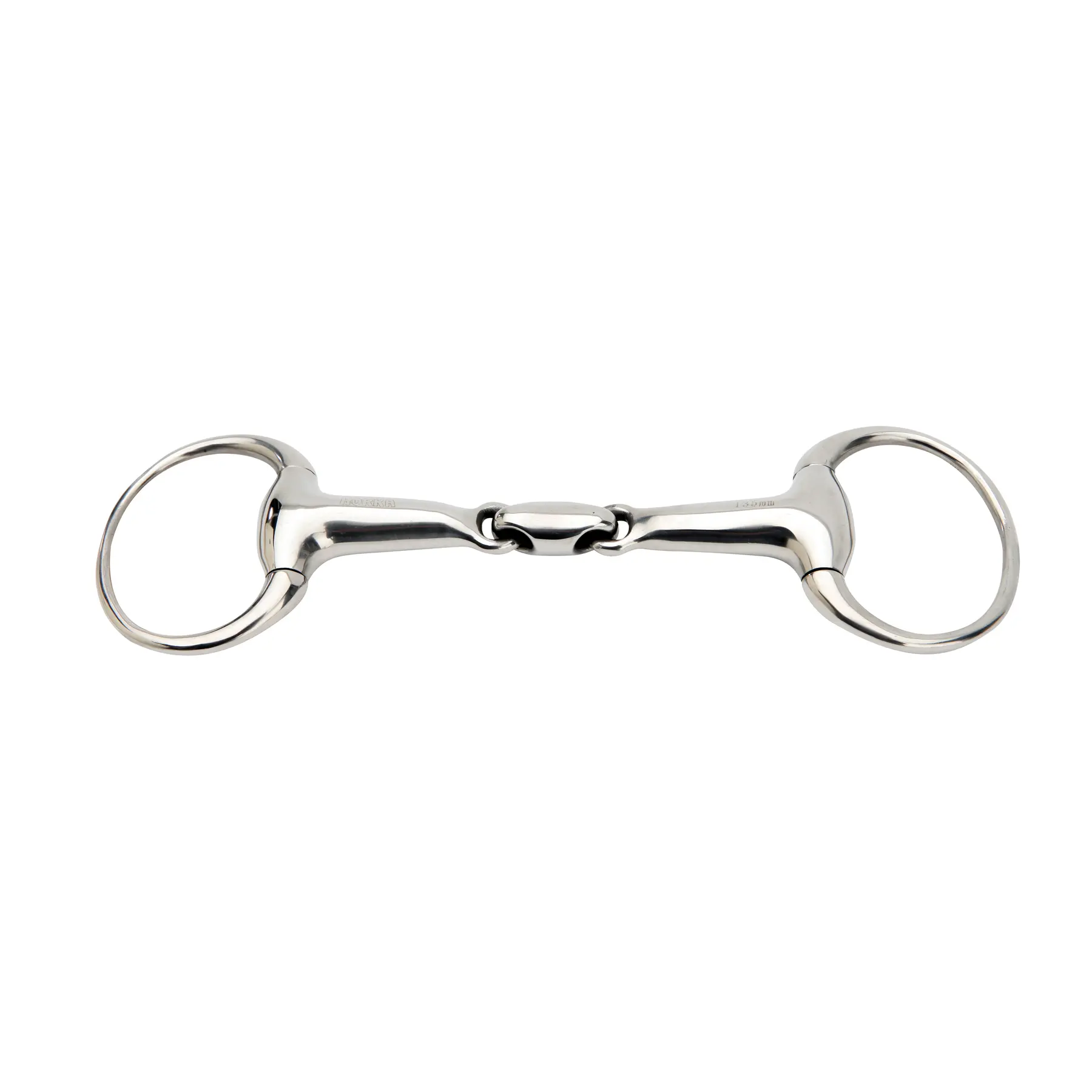 Horka Argenté Two-Ring Snaffle Bit