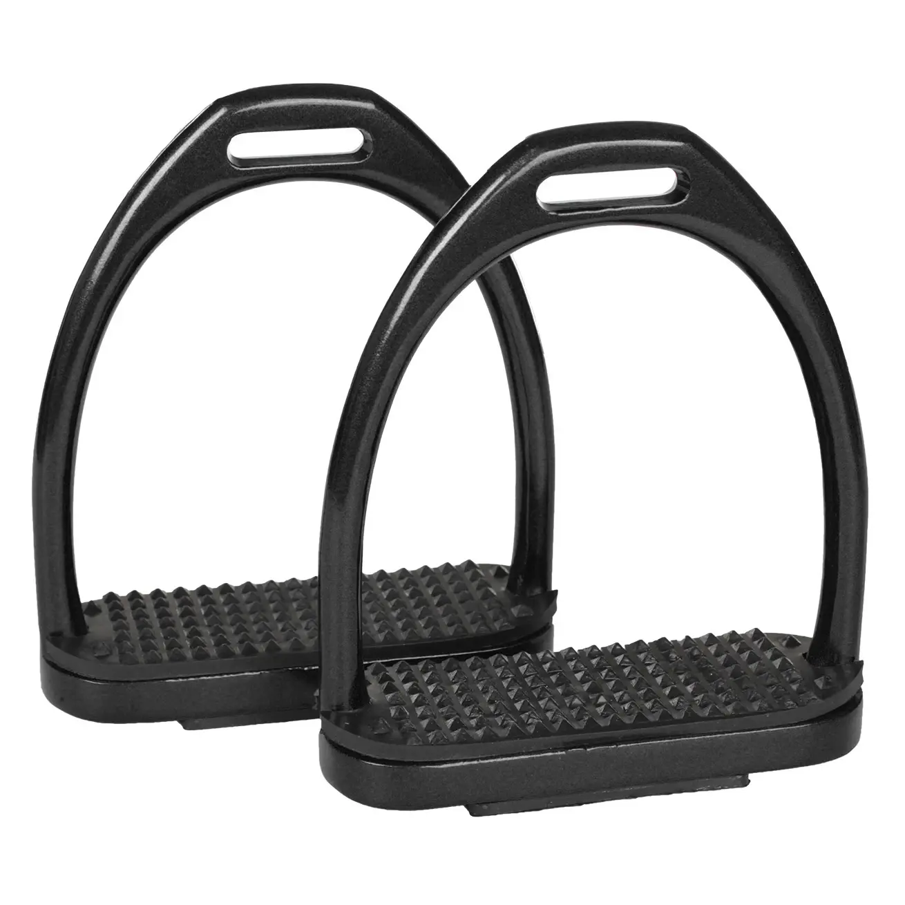 Étriers aluminium uni color Horka