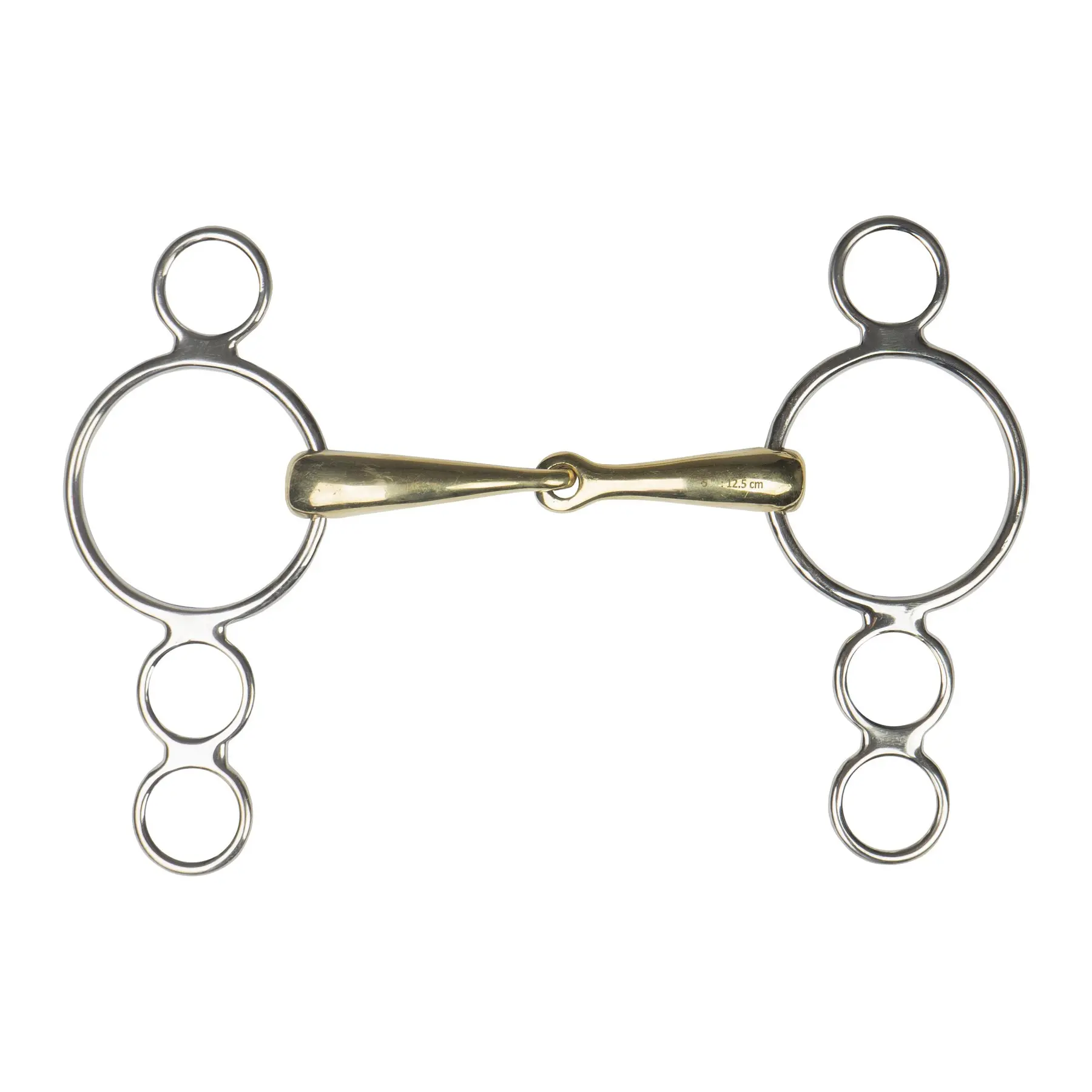 Meilleurs prix pour Mors Pessoa 3 anneaux pour cheval Horka