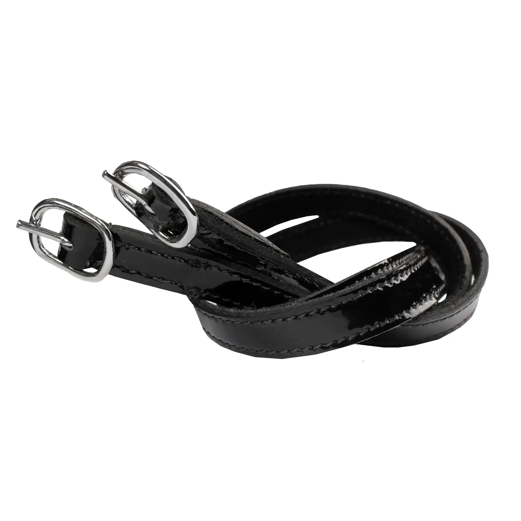 Horka Noir Pair Of Track Straps For Horses