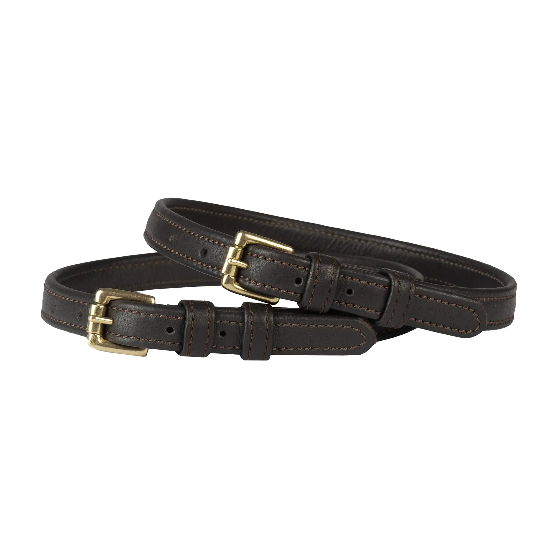 Cinghie per speroni cavallo doppio cuoio Horka (x2)