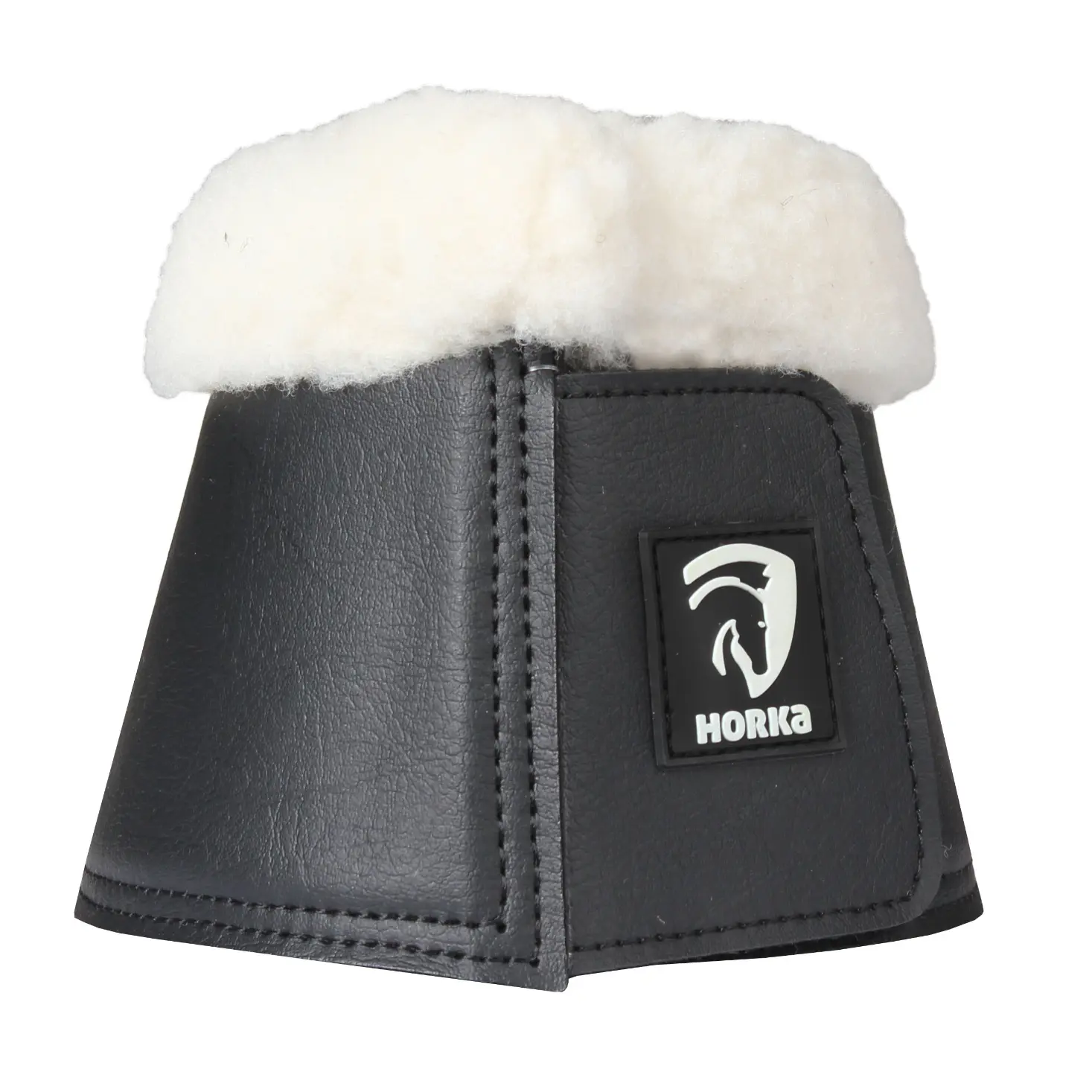 Horka Noir Bell Boots Fur