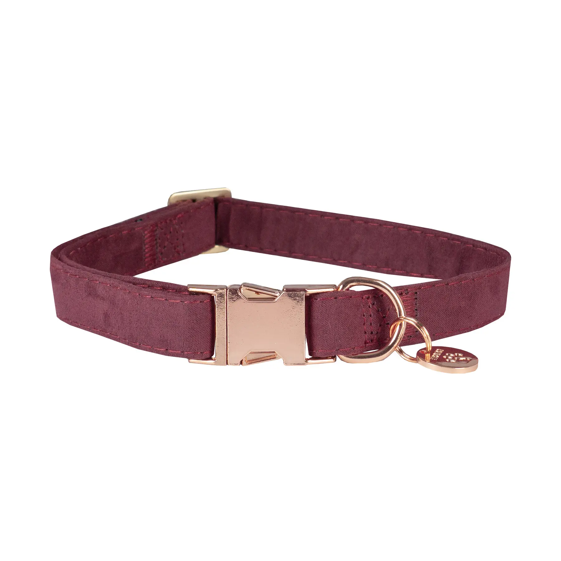 Horka Violet Velvet Dog Collar