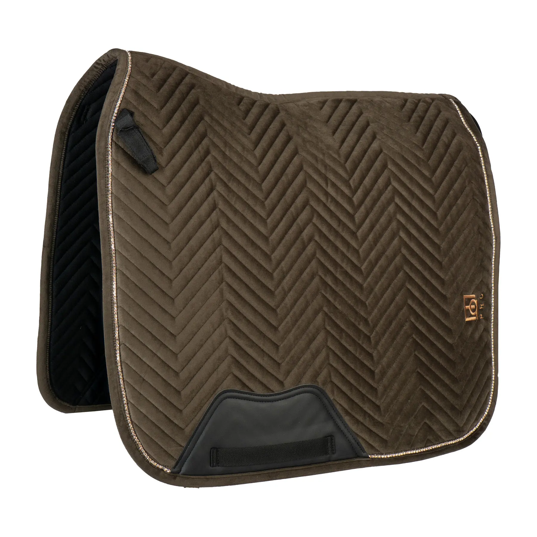 Horka Vert Velvet Dressage Saddle Pad For Horses