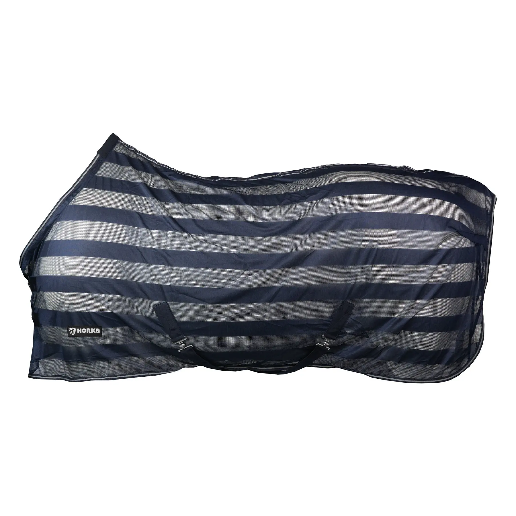 Horka Bleu Fly Rug For Striped Horses 110 G