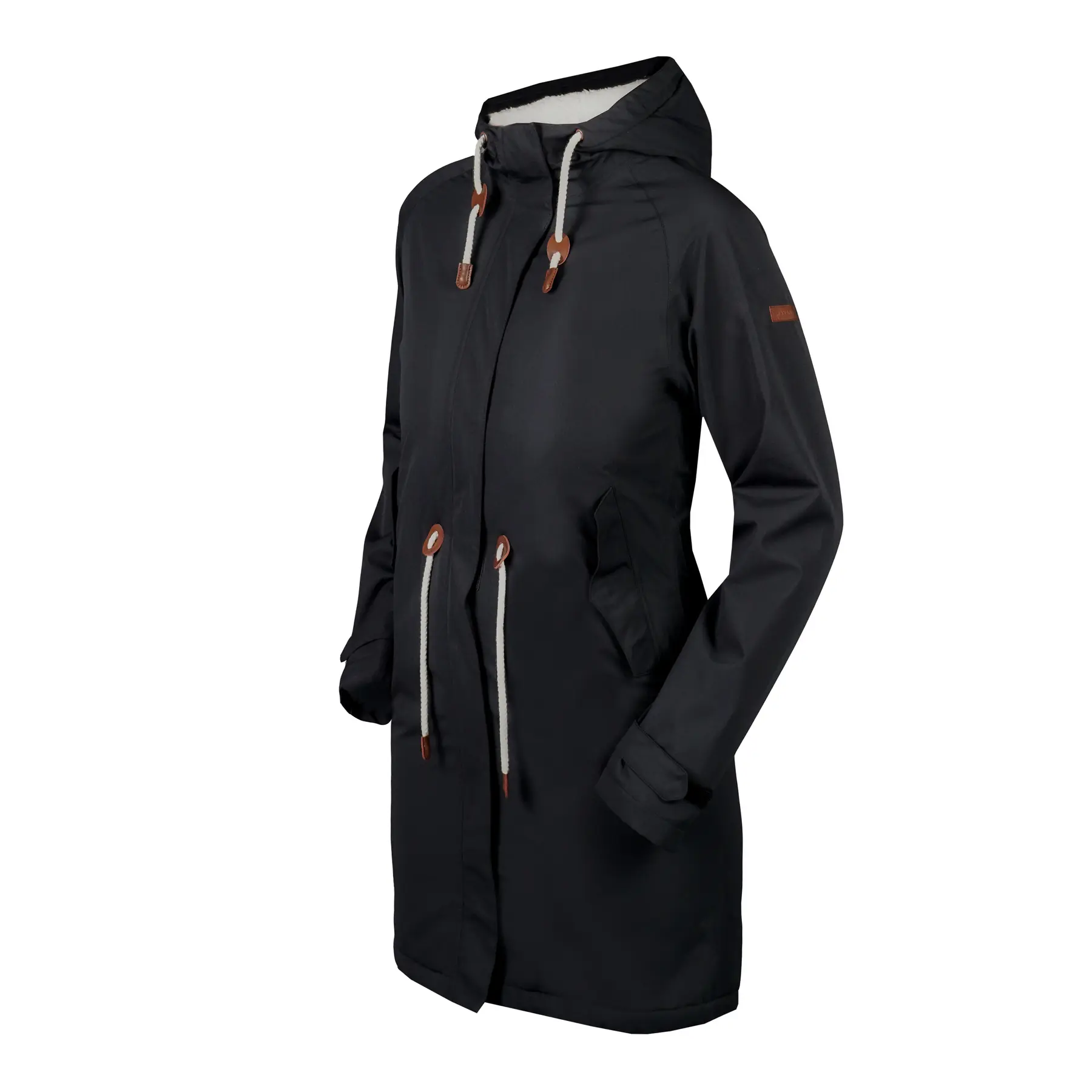 Horka Noir Rain Parka Riviere Woman