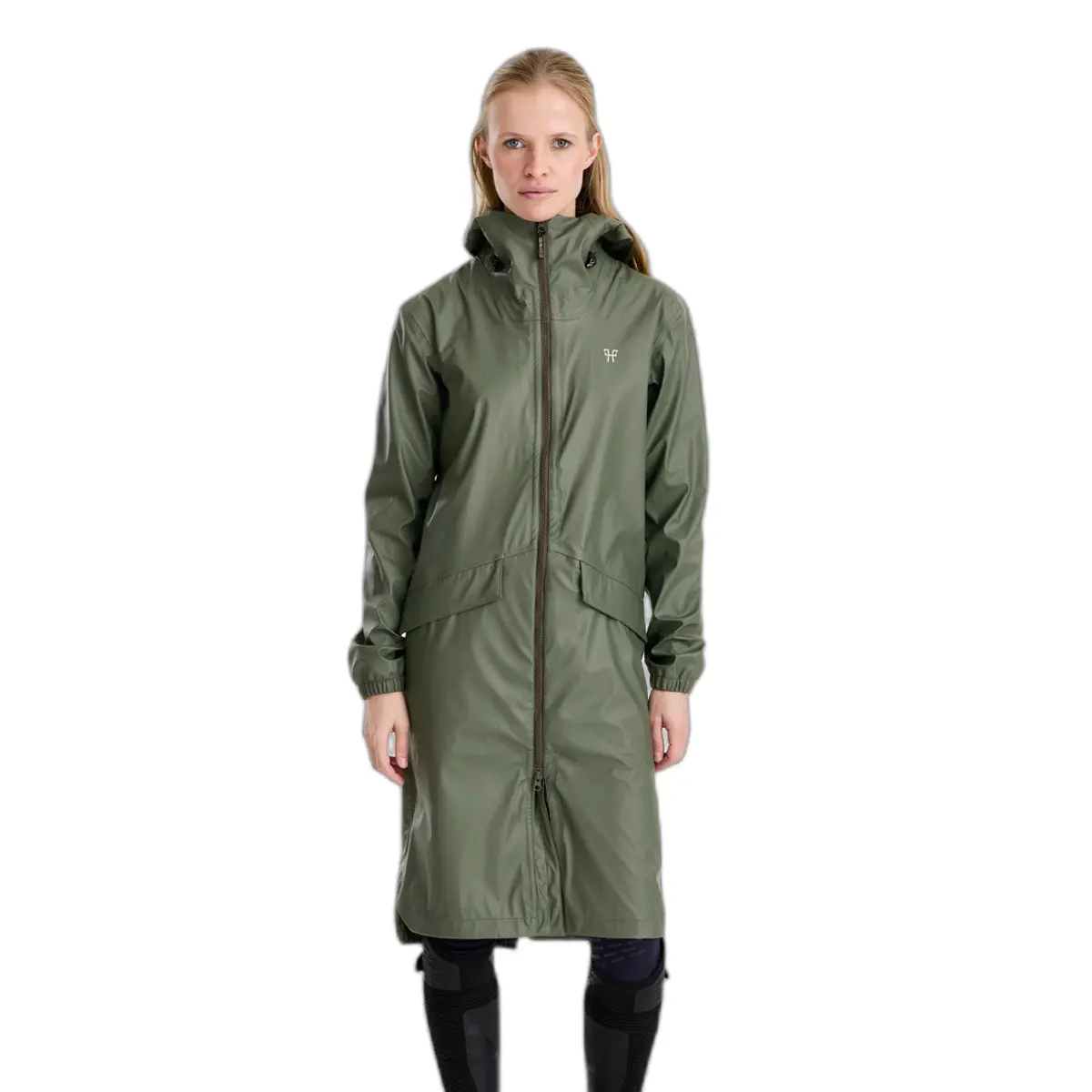 Veste imperméable équitation femme Horse Pilot Long Raintech