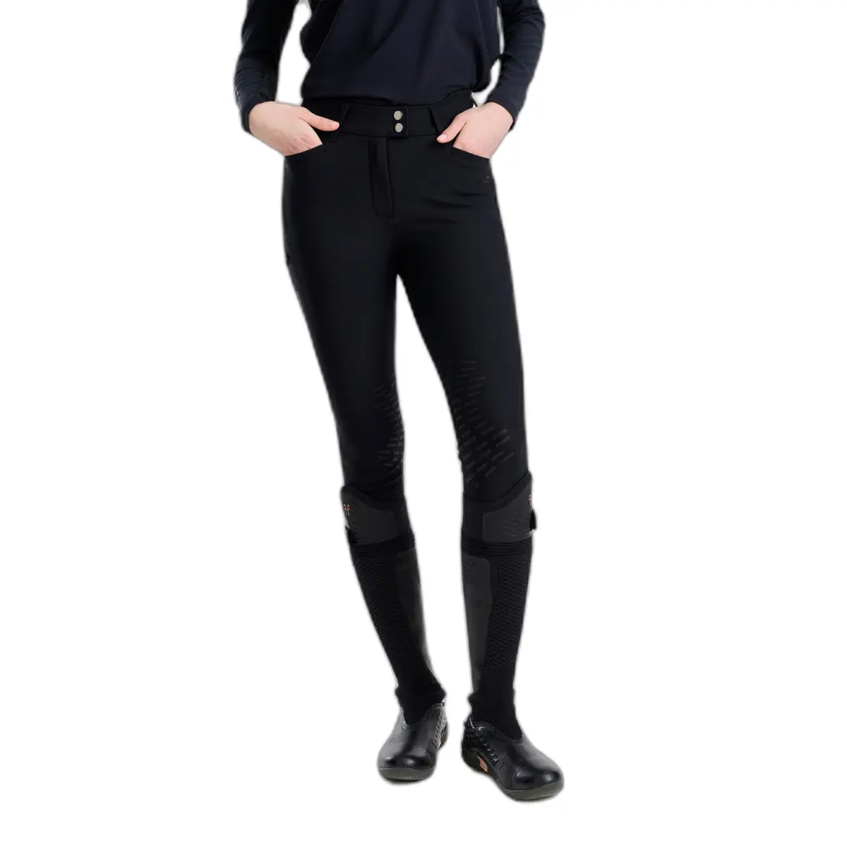 Comparer les prix de Pantalon équitation mid grip femme Horse Pilot X perform Iconic Laura Kraut