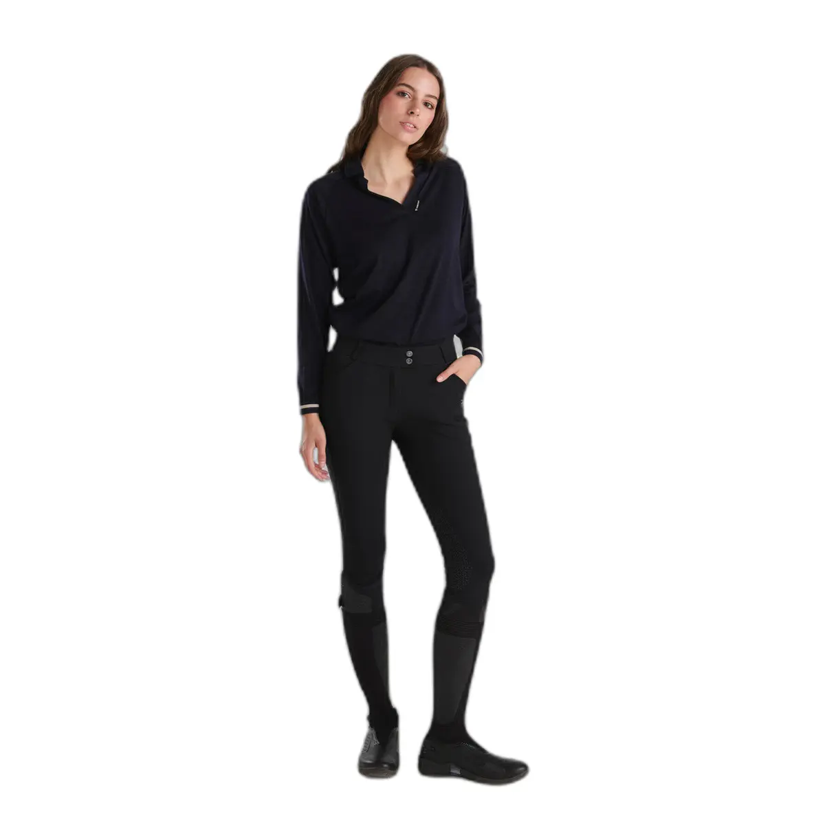Reithose mit vollem Sitz für Frauen Horse Pilot X prime