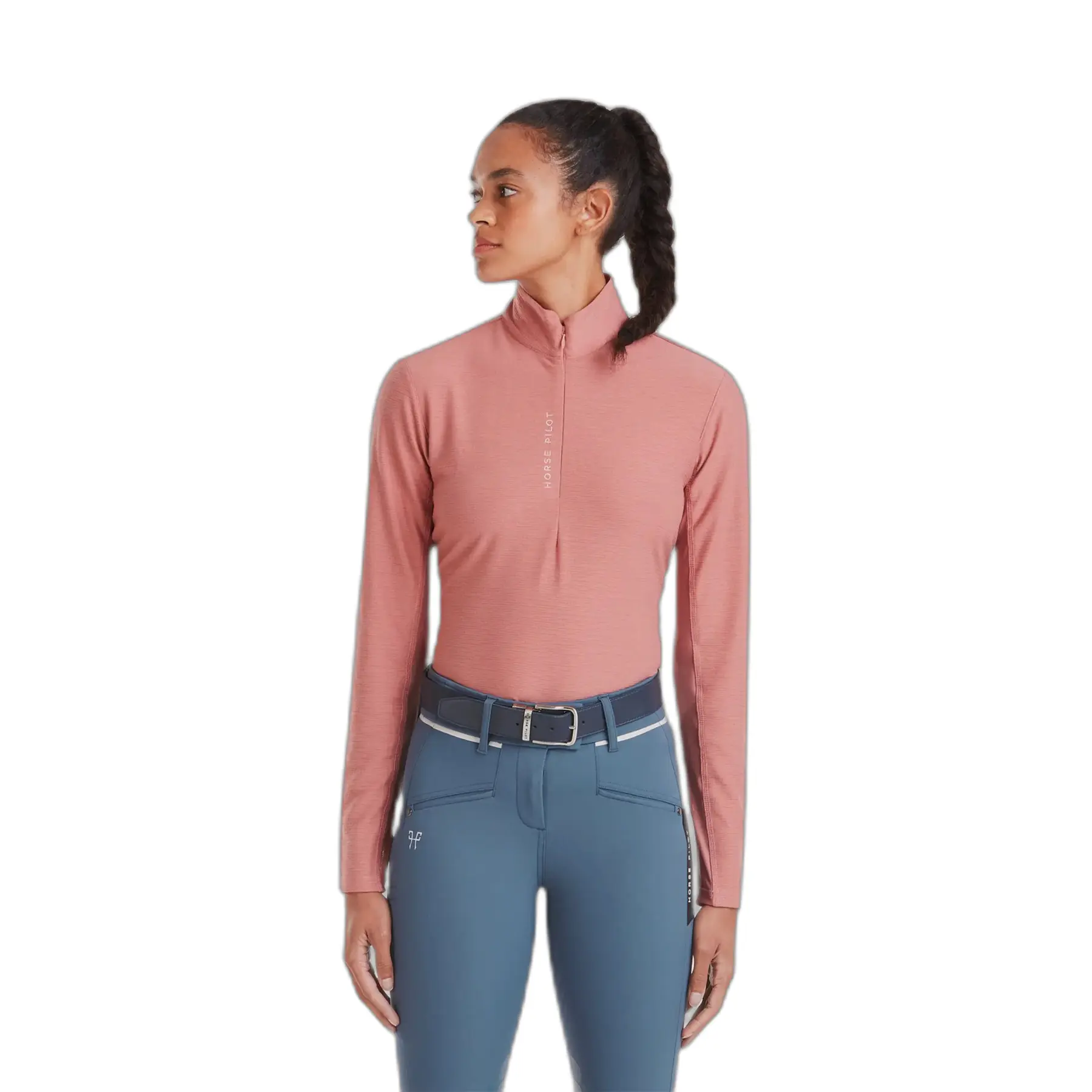 Langarmshirt Horse Pilot Suntech