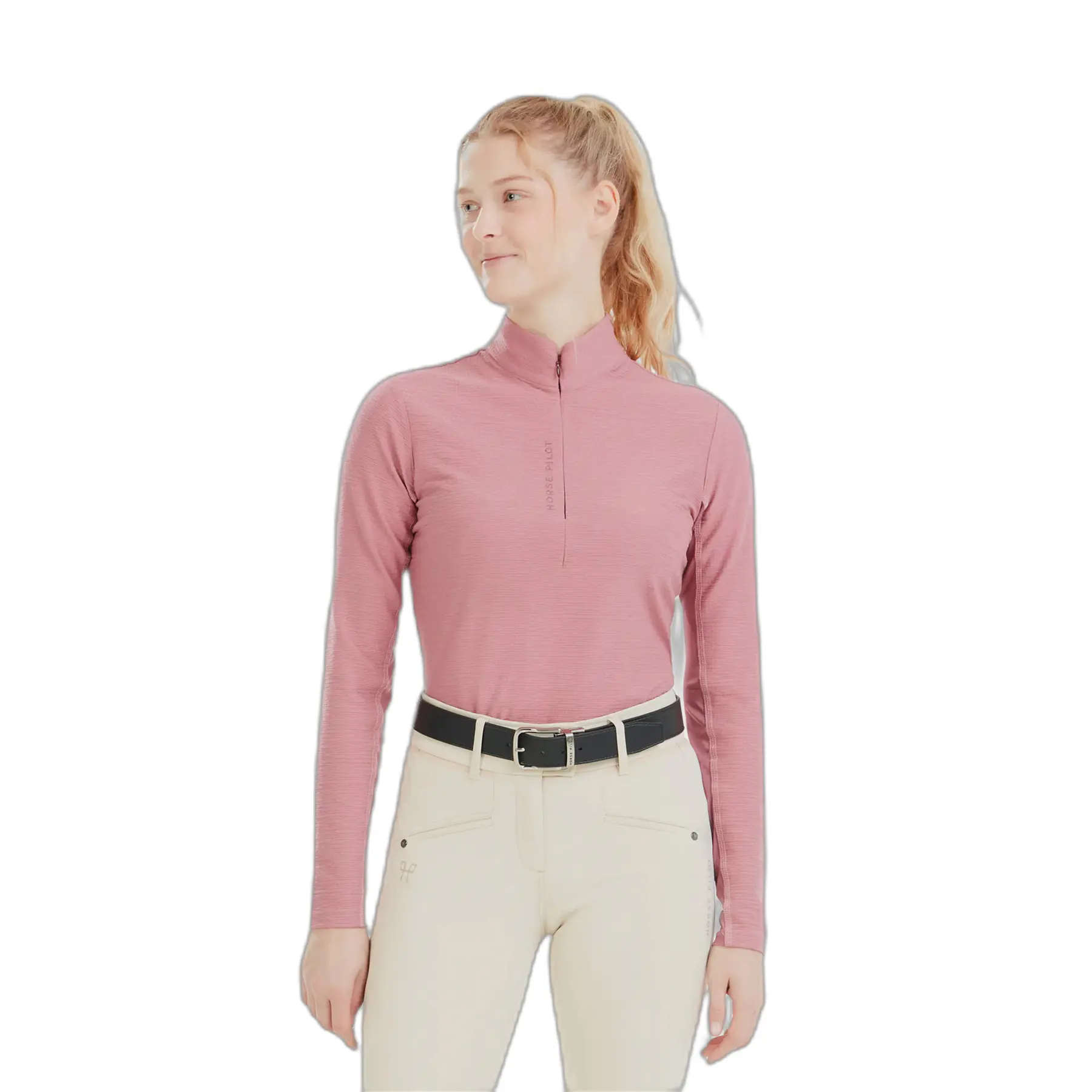 Comparer les prix de Maillot technique équitation manches longues femme Horse Pilot Suntech