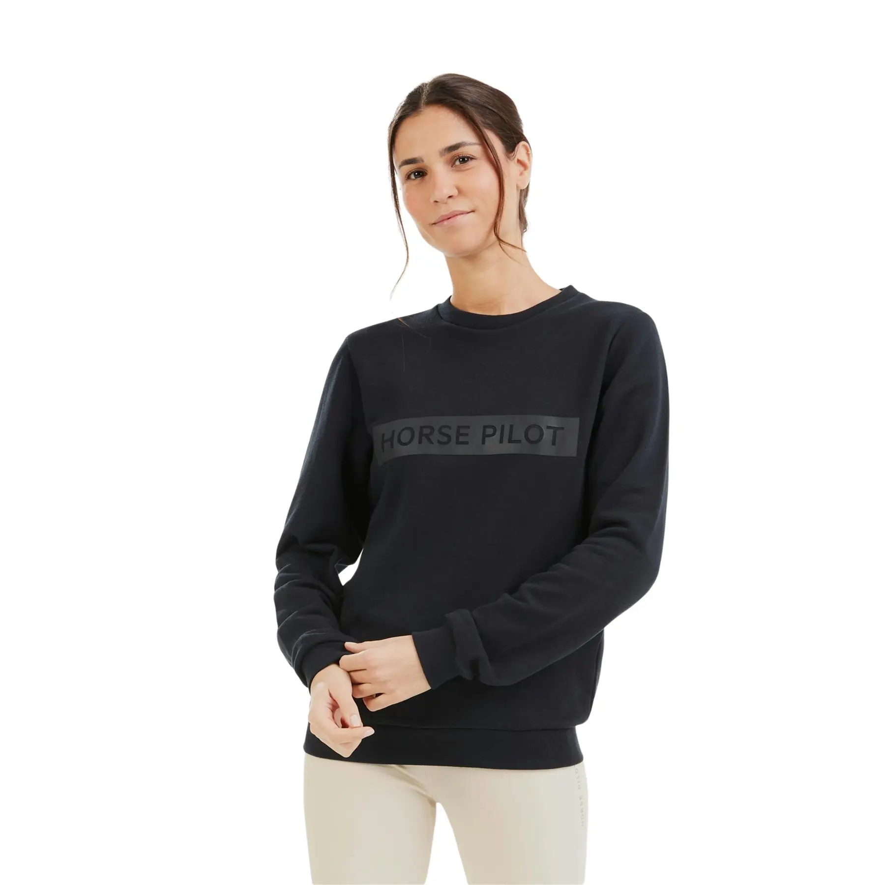 Sweatshirt équitation femme Horse Pilot Team