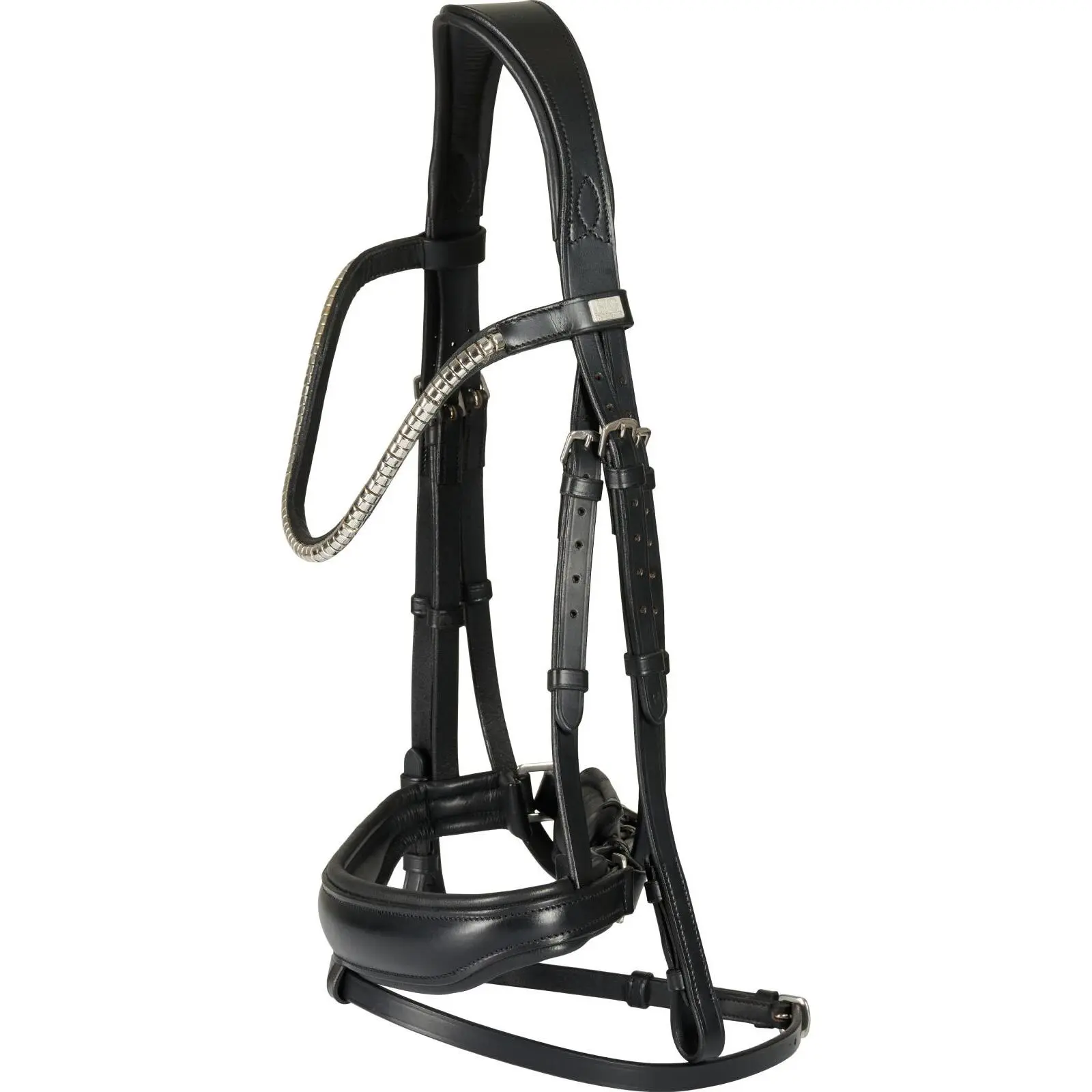 Bridon équitation muserolle combinée HorseGuard Cryll 26.1 W/PB
