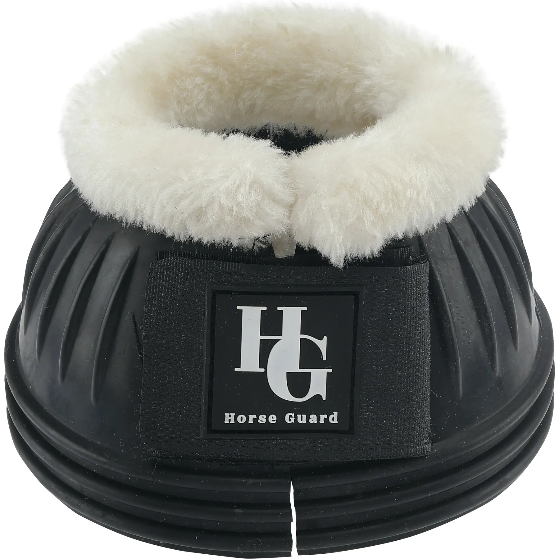 Comparer les prix de Cloches pour cheval en caoutchouc naturel avec fourrure HorseGuard