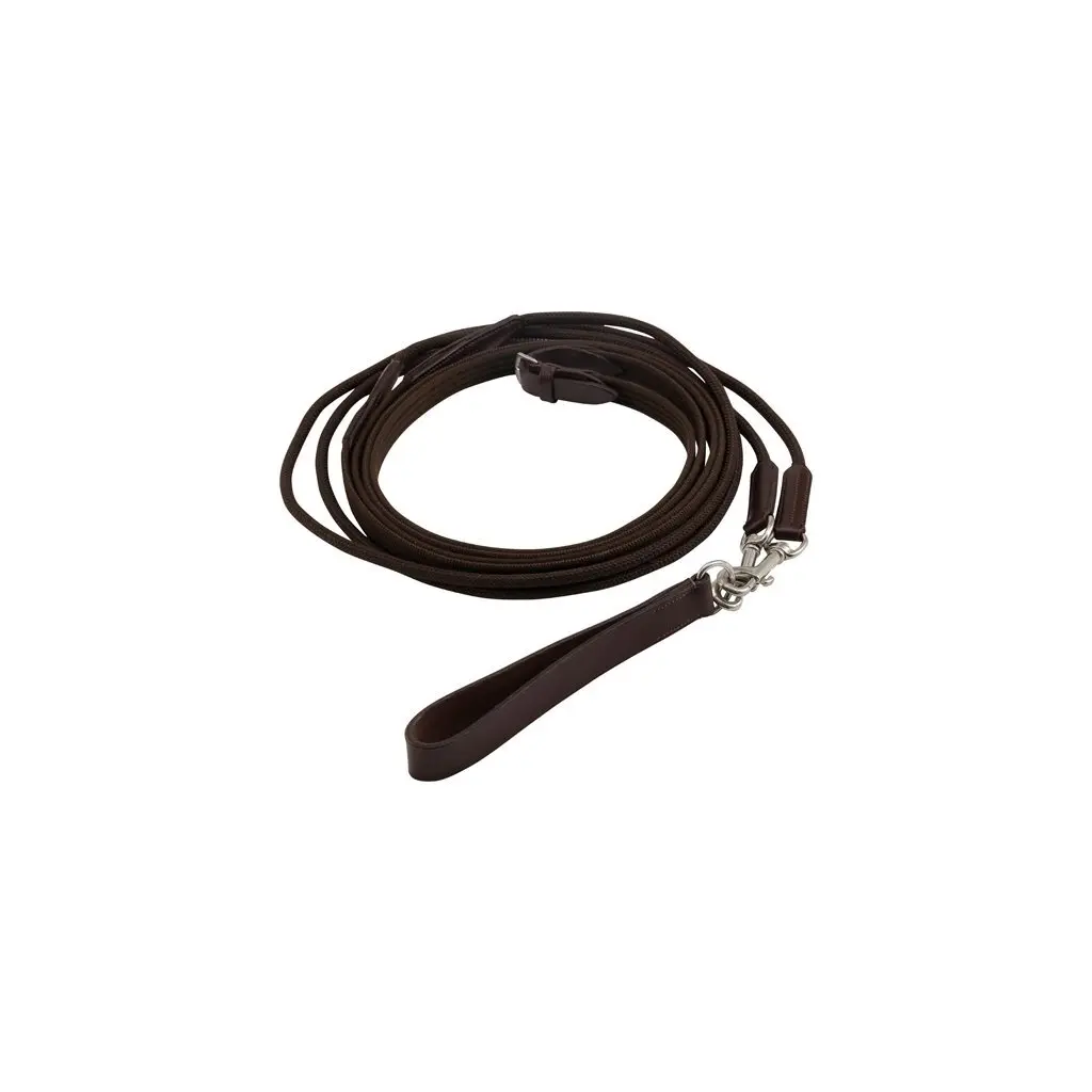 Horseguard Marron Reins For Pulling Horses