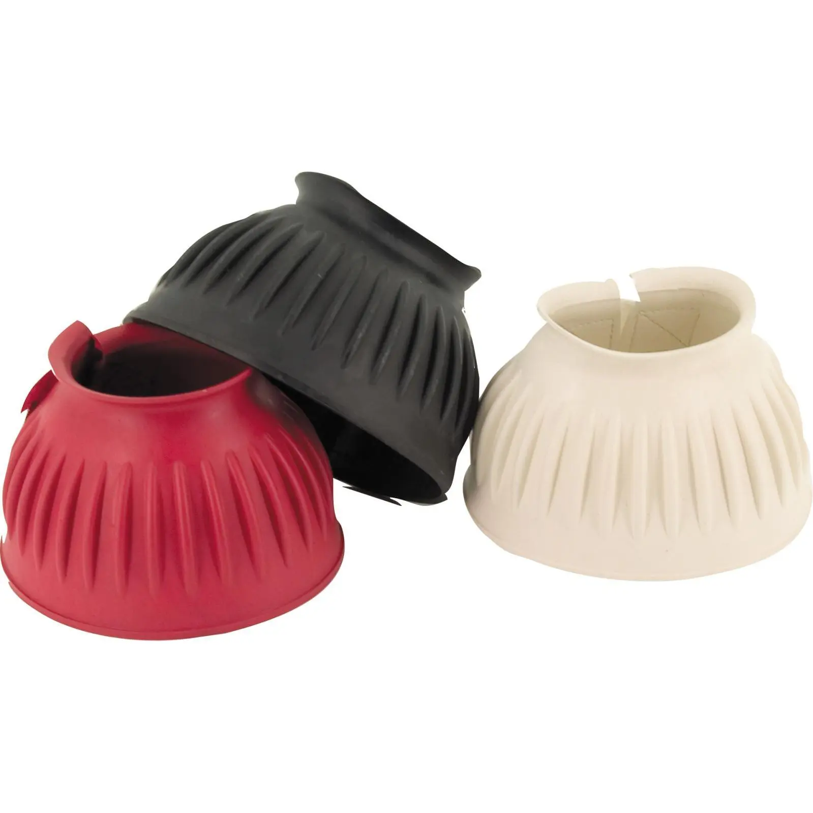 Horseguard Rouge Rubber Hoof Boots For Horses