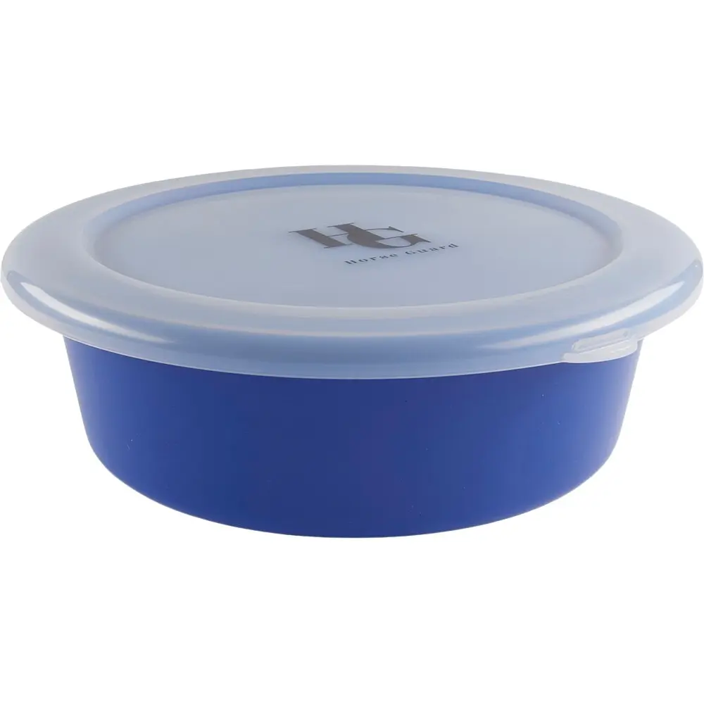 Horseguard Bleu Feeding Bowl With Lid