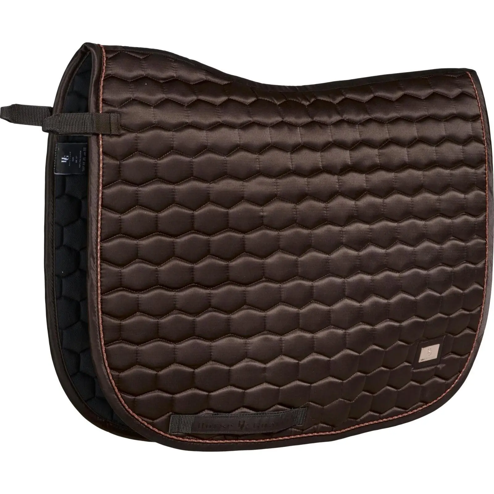 Horseguard Marron Dressage Saddle Pad Kora 16"