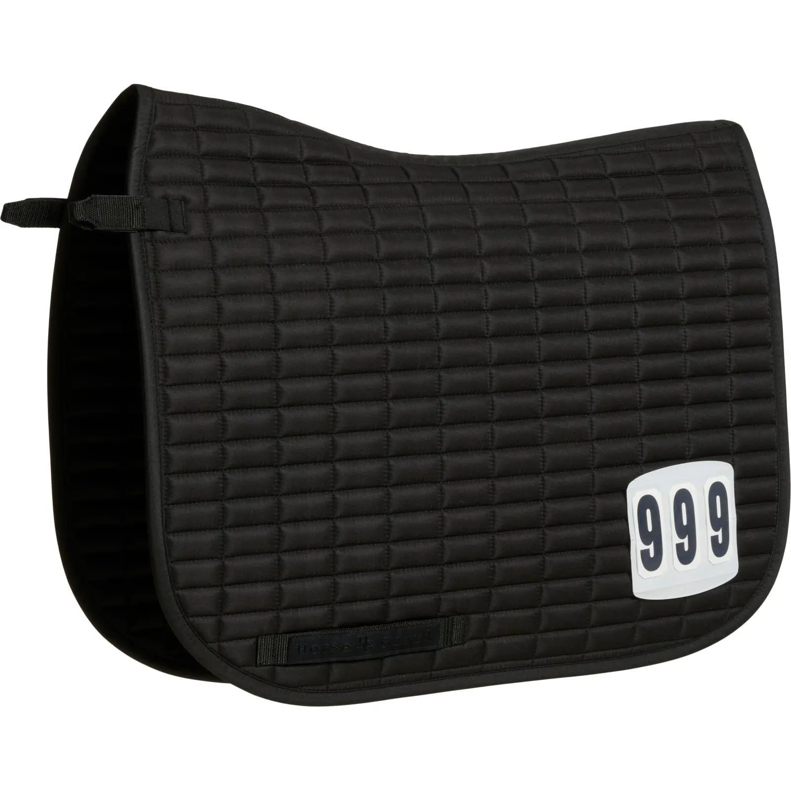 Horseguard Noir Horse Saddle Pad With Velcro Fastening 16"