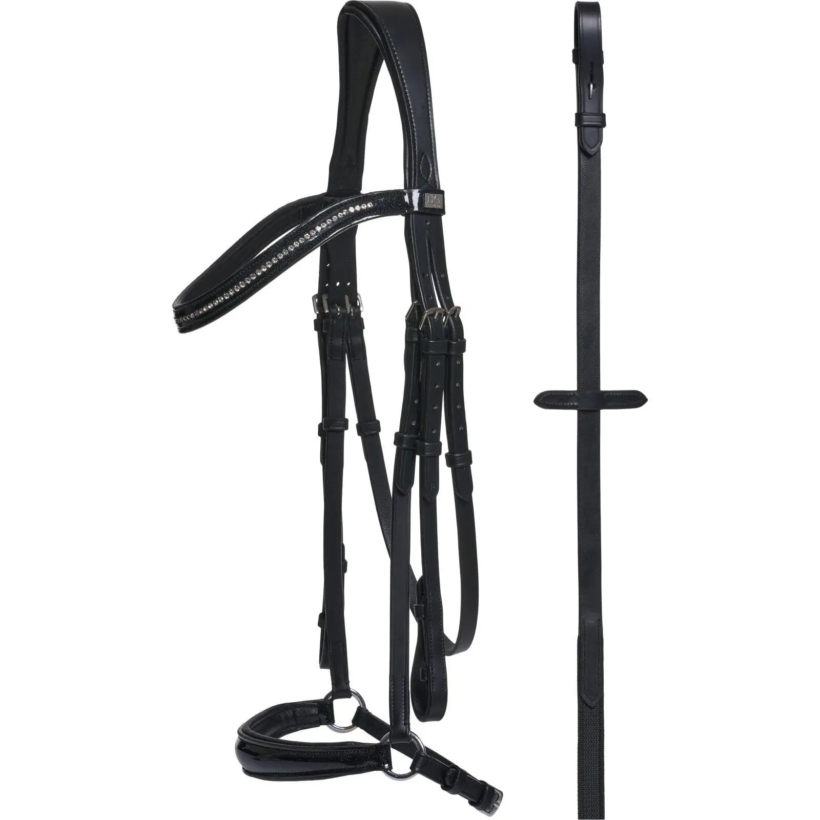 Comparer les prix de Bridon équitation muserolle combinée HorseGuard Cryll 24.1 hannover