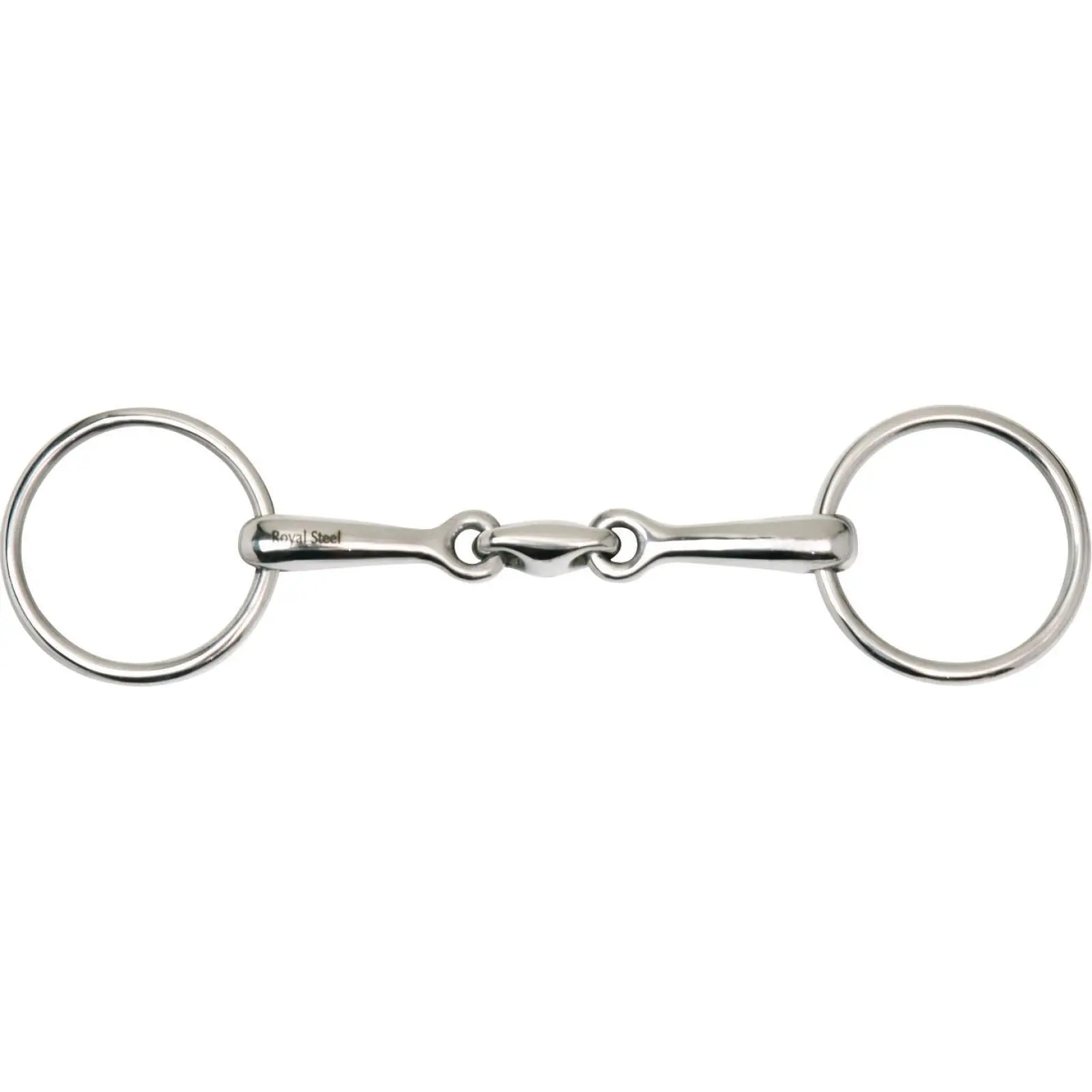 Horseguard Argenté Double Snaffle Bits For Horses