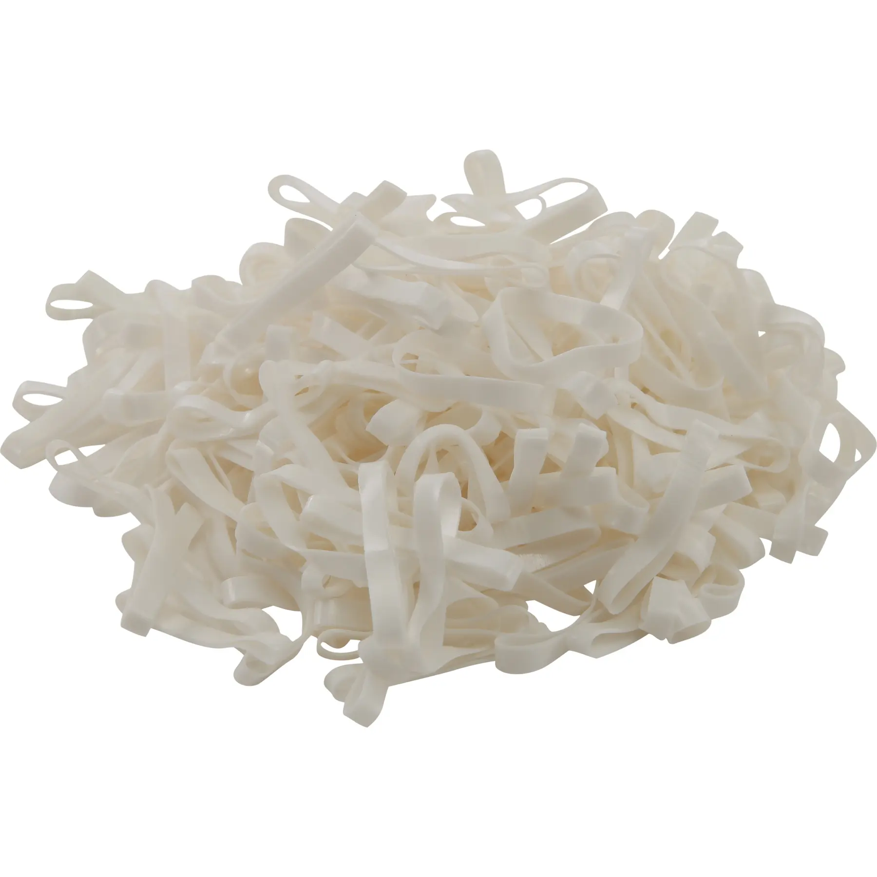 Horseguard Blanc Silicone Braided Mane Elastic