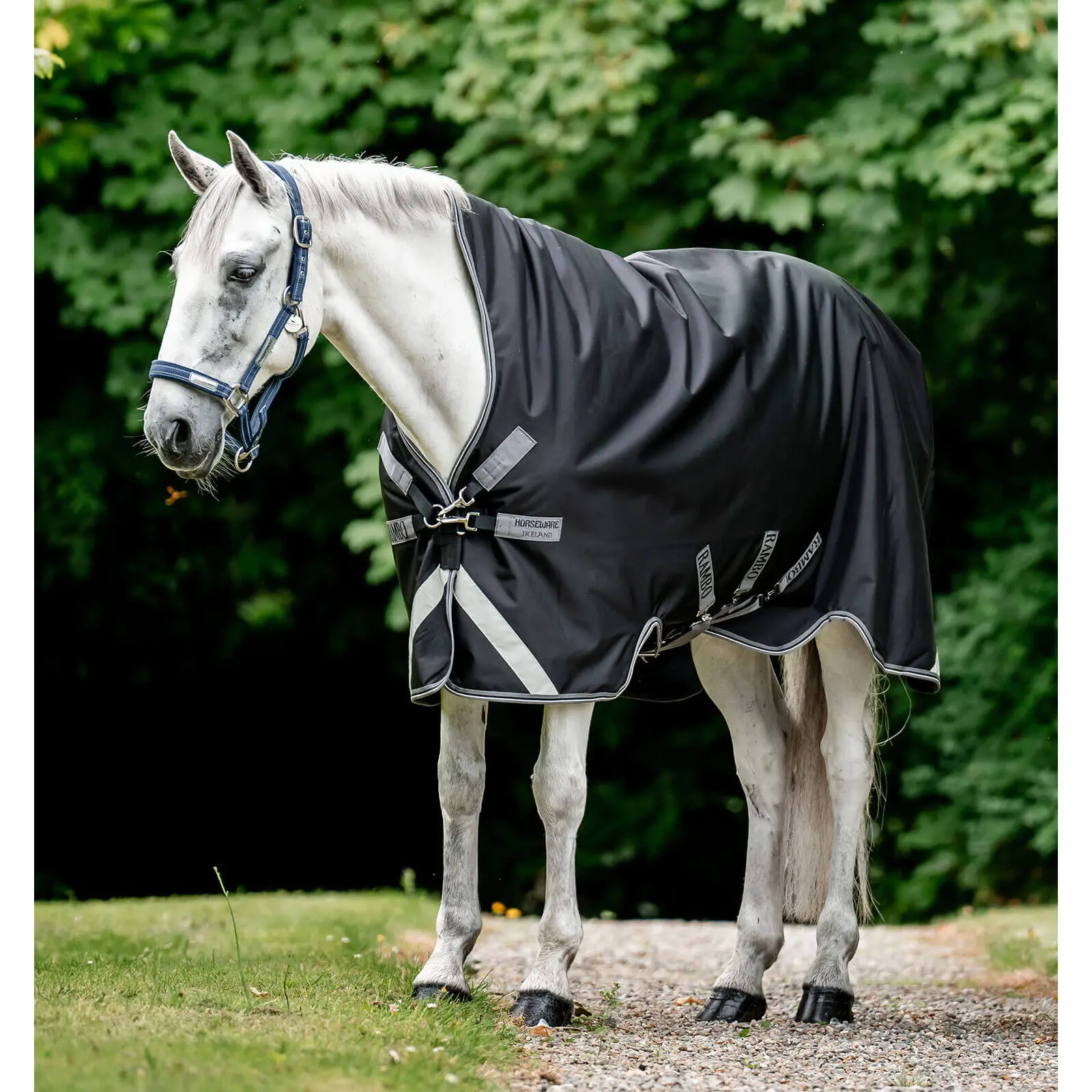 Couverture d'extérieur imperméable pour cheval Horseware Rambo 1620D Wug Turnout 50g