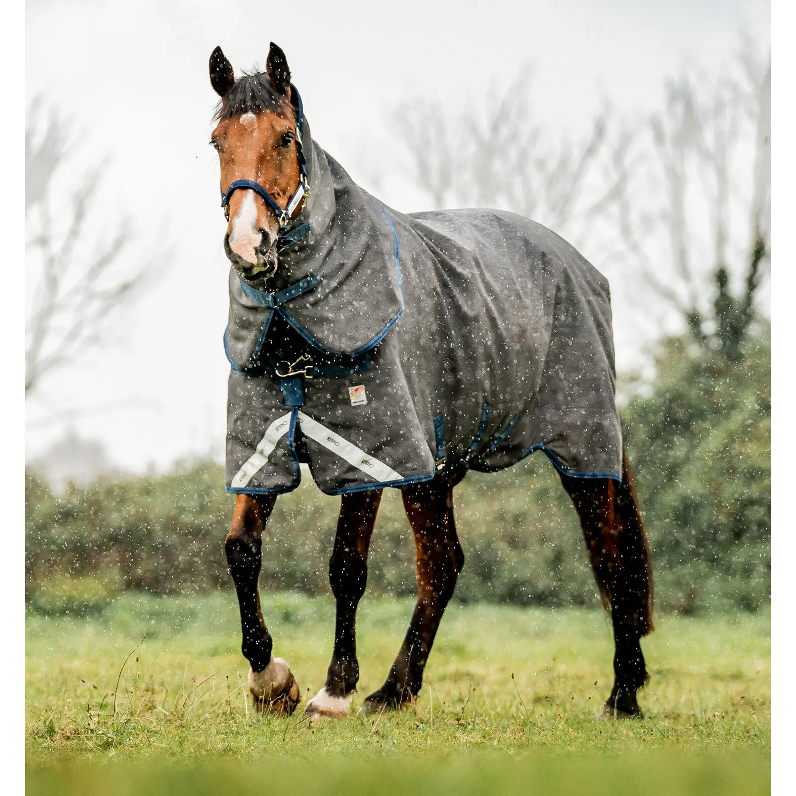Couverture d'extérieur imperméable pour cheval Horseware Rhino Hexstop Plus 0g