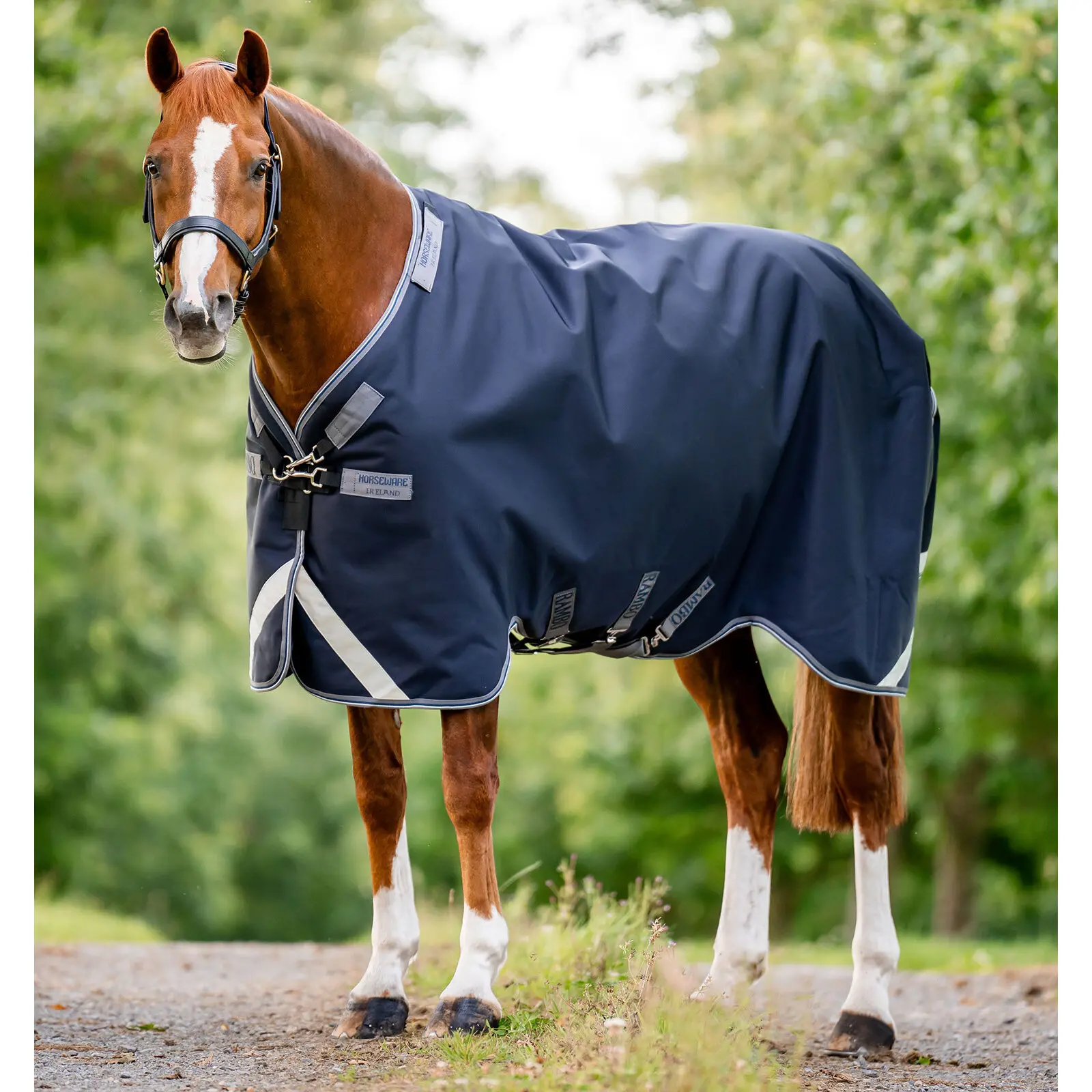 Couverture d'extérieur pour cheval Horseware Rambo 1680D 50g