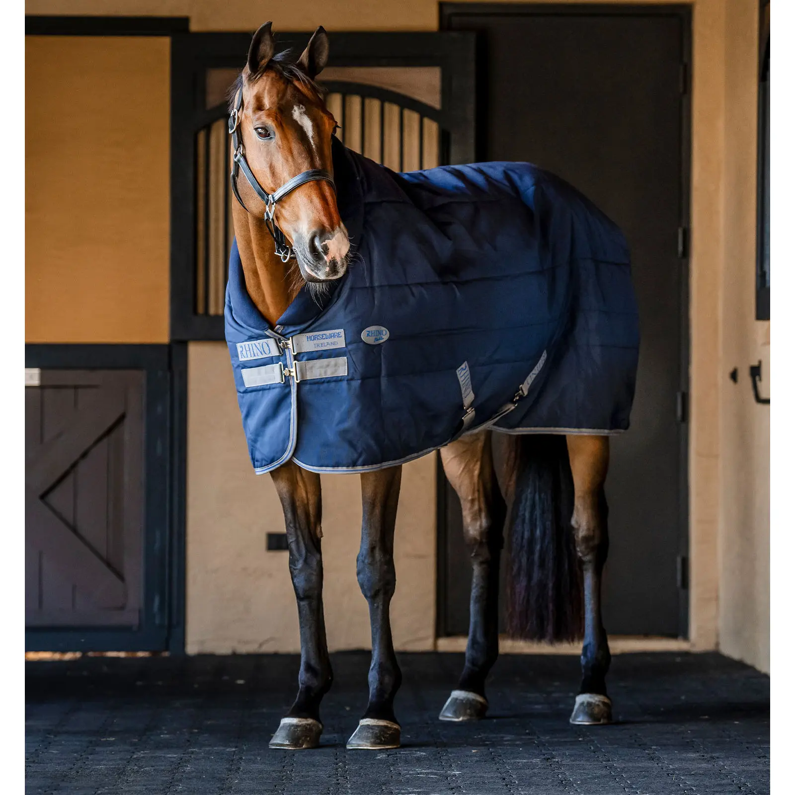 Couverture d'écurie pour cheval Horseware Rhino 100g