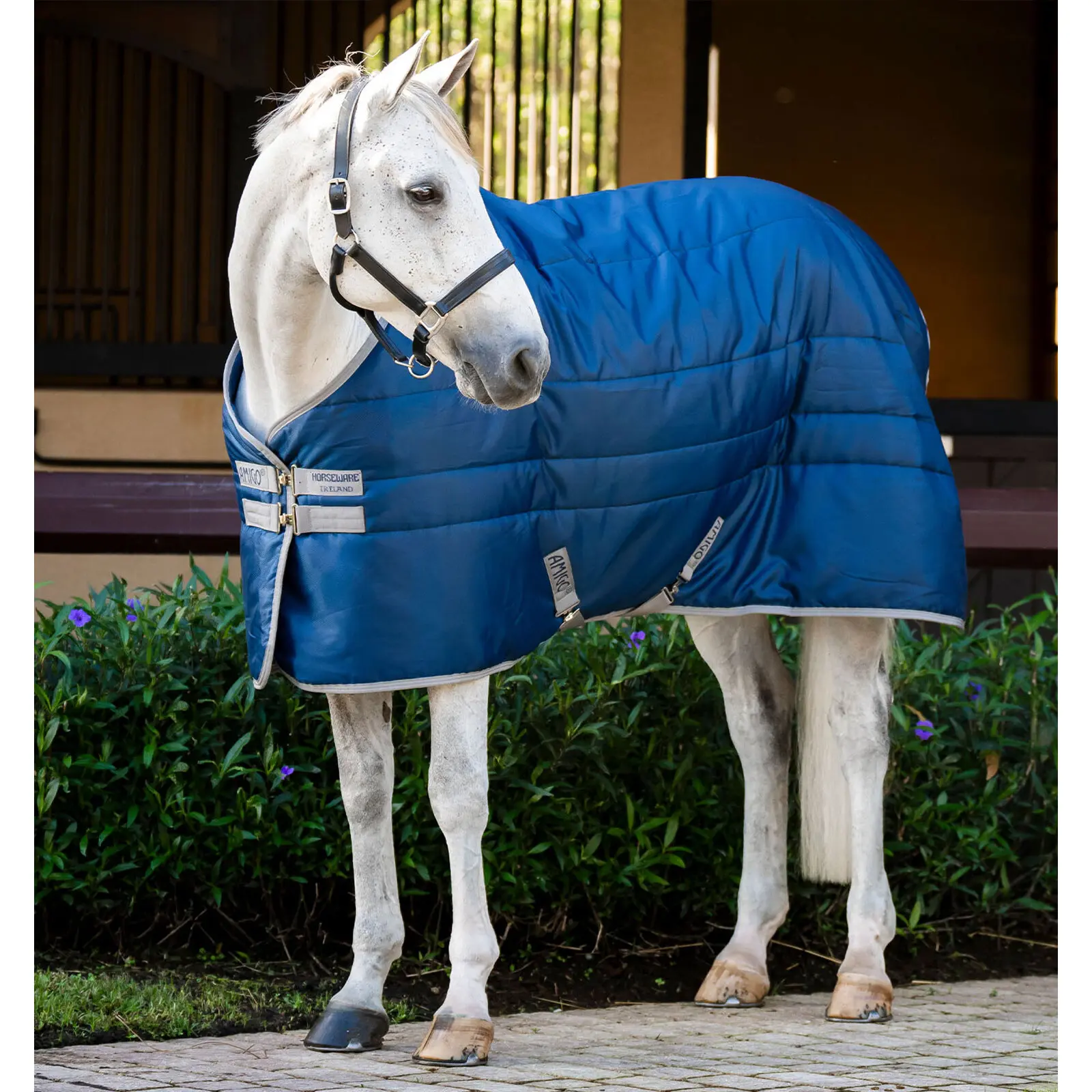 Meilleurs prix pour Couverture d'écurie isolant pour cheval Horseware Amigo Ripstop Stable 350g