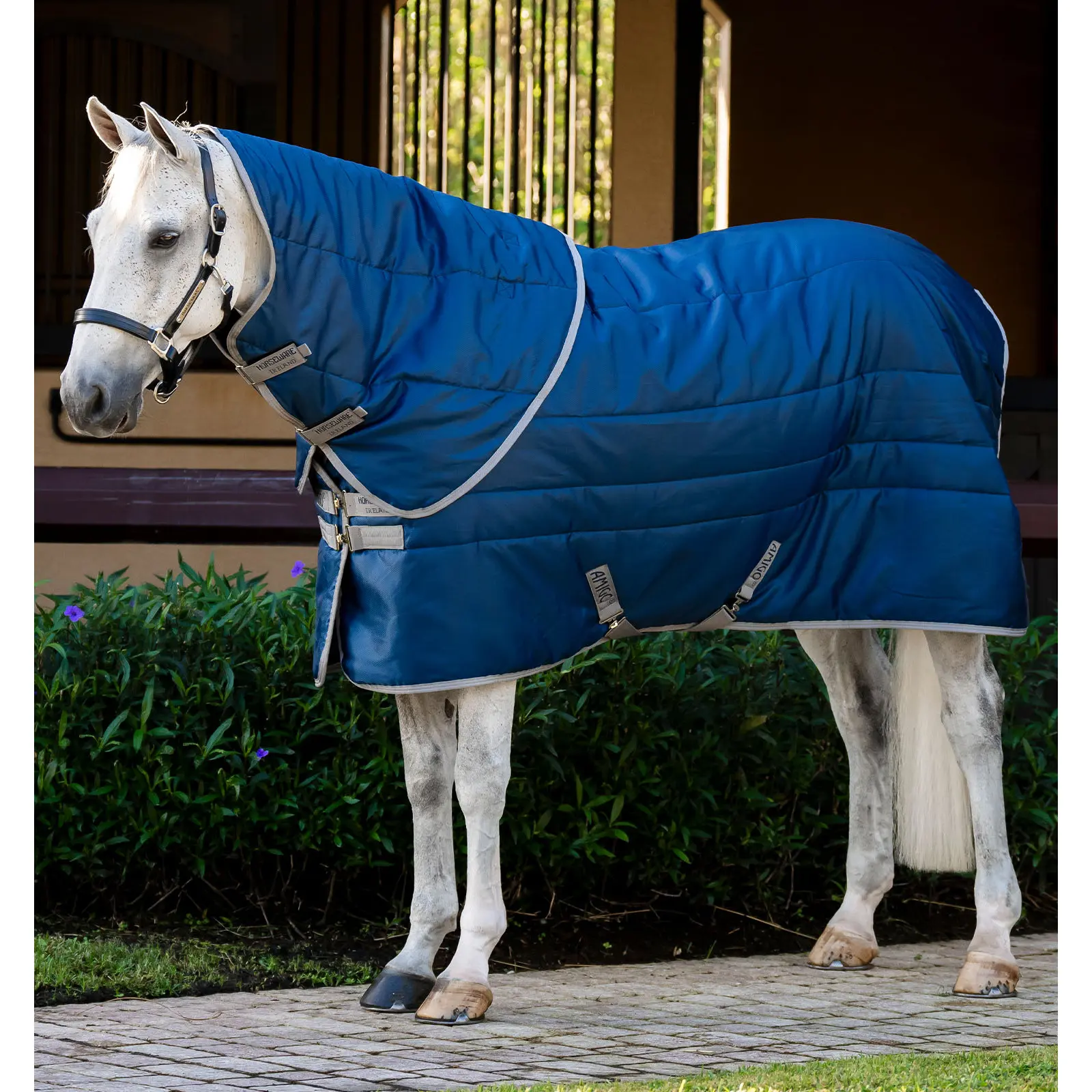 Comparer les prix de Couverture d'écurie pour cheval Horseware Ripstop Plus 550g