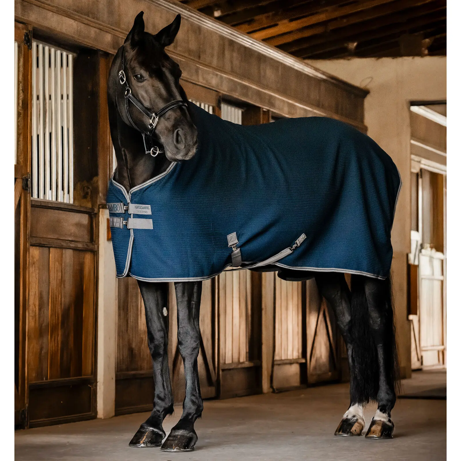 Meilleurs prix pour Couverture séchante pour cheval Horseware Rambo Rambo Techni Waffle
