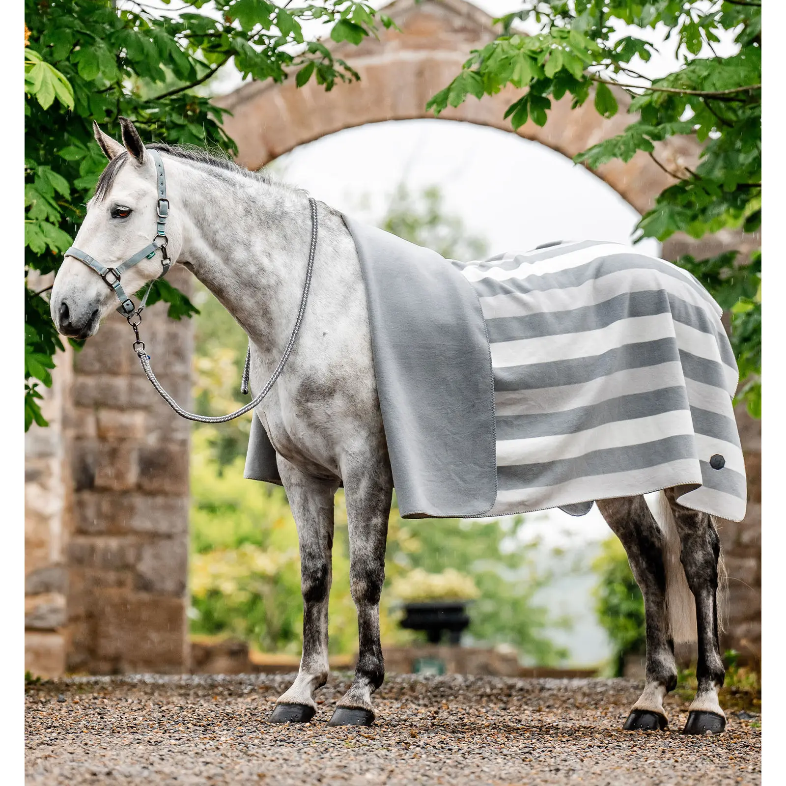 Horseware Gris Drying Fleece Blanket Newmarket