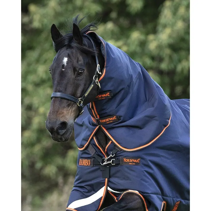 Meilleurs prix pour Couvre-cou pour cheval Horseware Rambo Supreme 1680D 50g