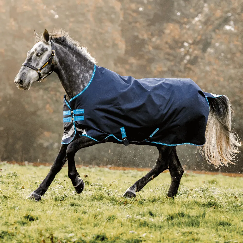 Couverture d'extérieur pour cheval Horseware Amigo Bravo-12 T/O 100G W/LA