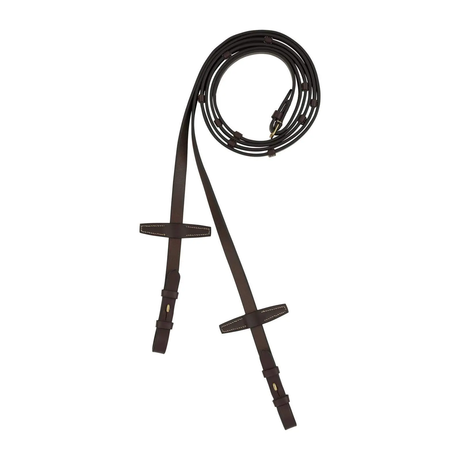 Horze Marron Horse Reins Walthamstaw