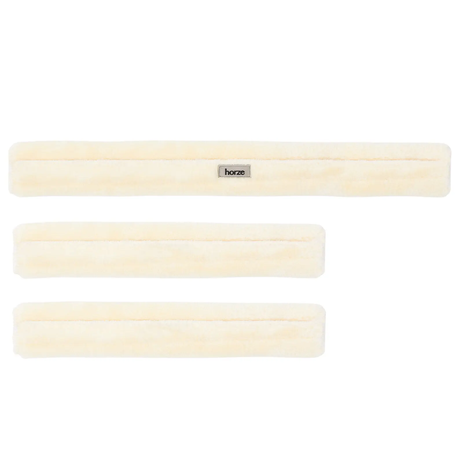 Comparer les prix de Accessoire de bridon pour cheval fourreaux de protection pour collier de chasse en fausse fourrure Horze Narvik (x3)