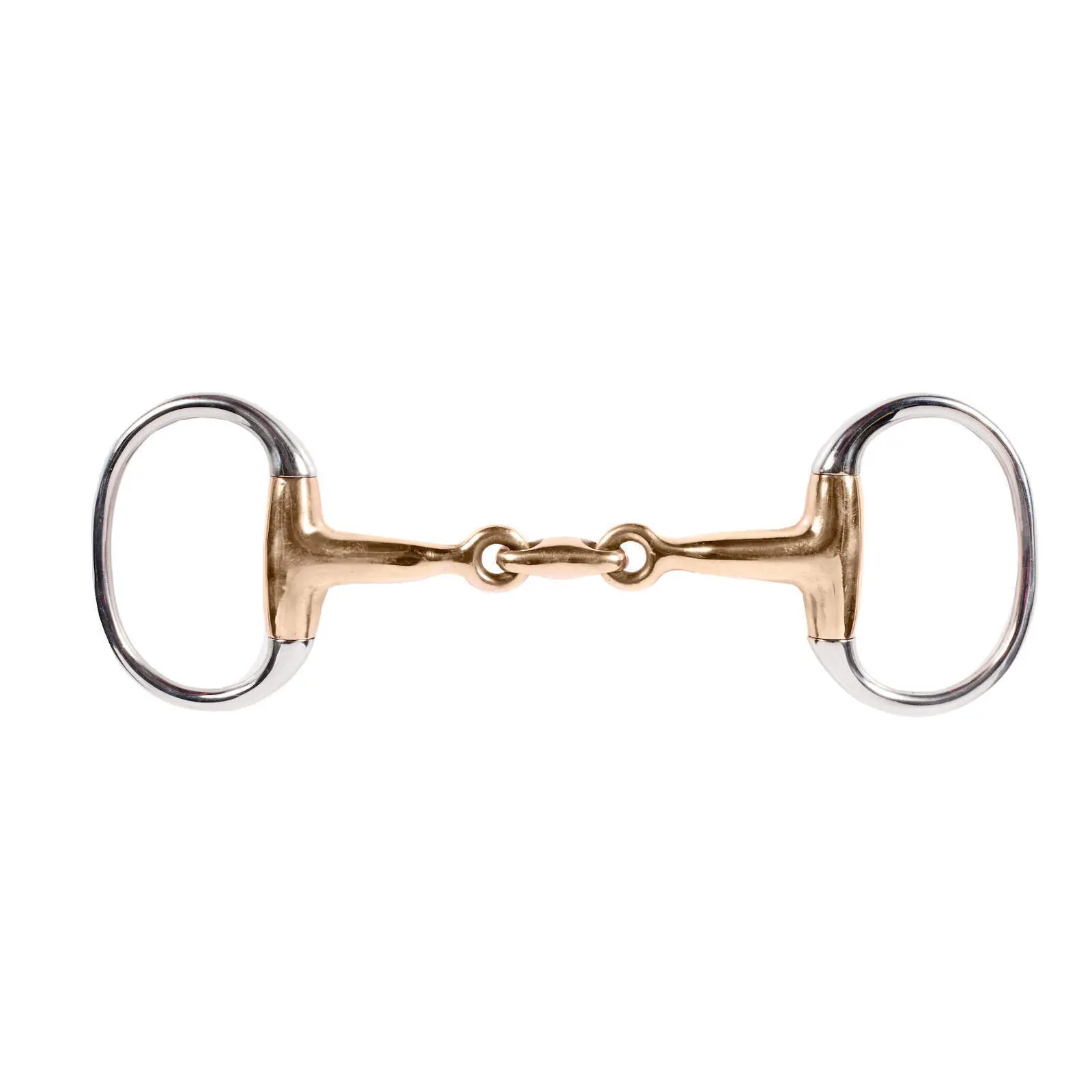 Meilleurs prix pour Mors olive pour cheval à canon double brisure et en cuivre Horze