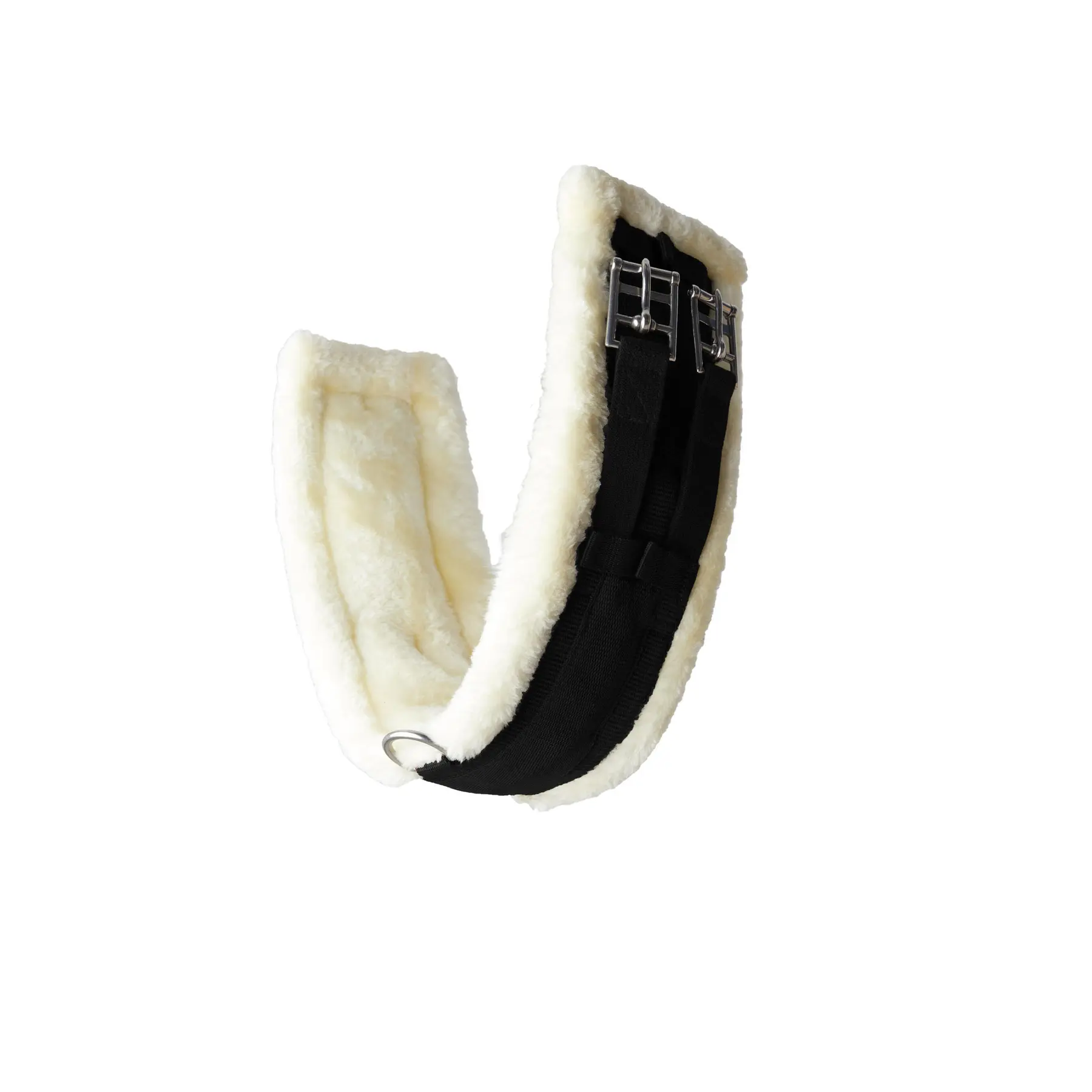 Horze Noir Neoprene Dressage Girth With Fake Fur Tartu