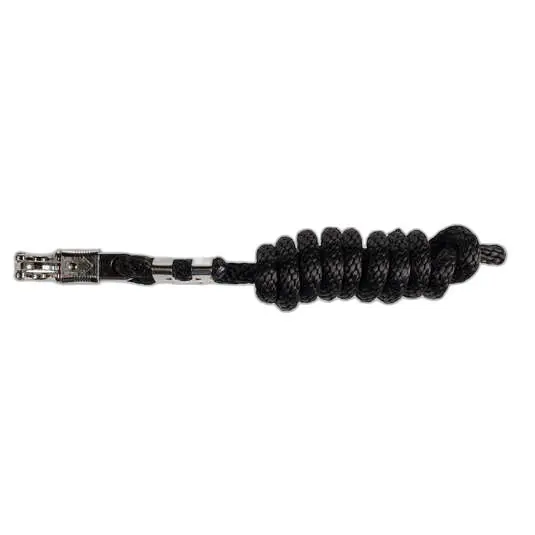 Horze Noir Lanyard With Anti-Panic Carabiner For Horses