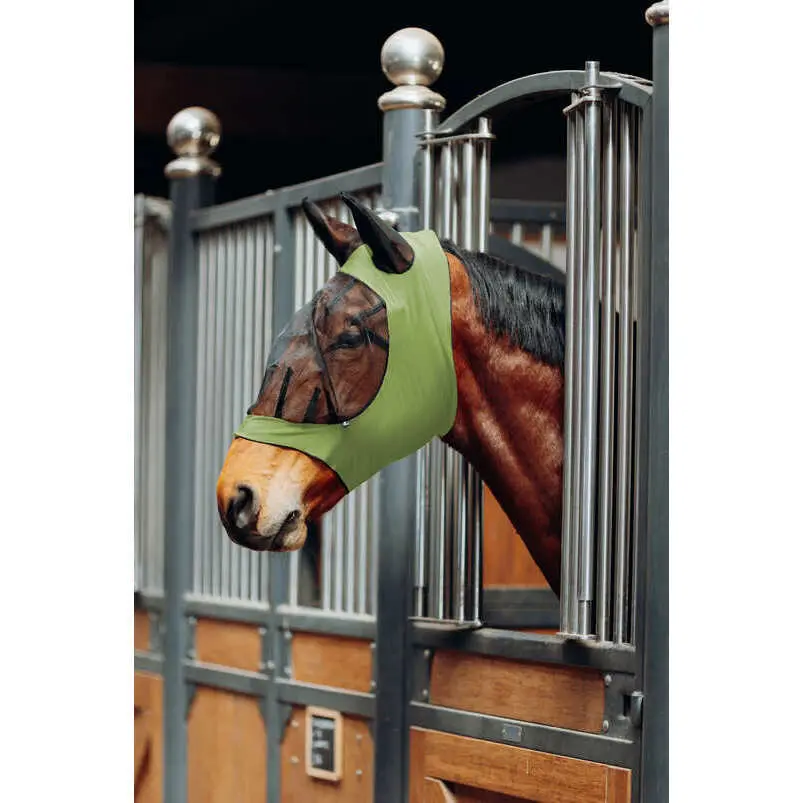 Meilleurs prix pour Masque pour cheval anti-insectes souple et extensible Horze