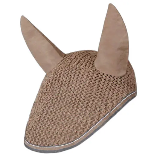 Horze Marron Anti-Fly Horse Cap Adepto